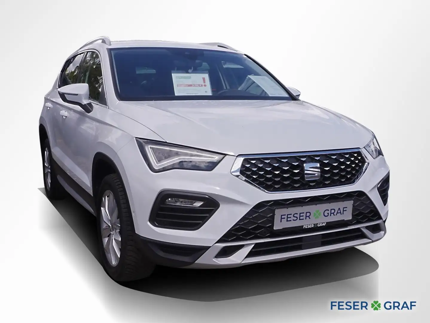 SEAT Ateca 1.5 TSI Xperience DSG AHK Navi RüKa Sitzh. Weiß - 2