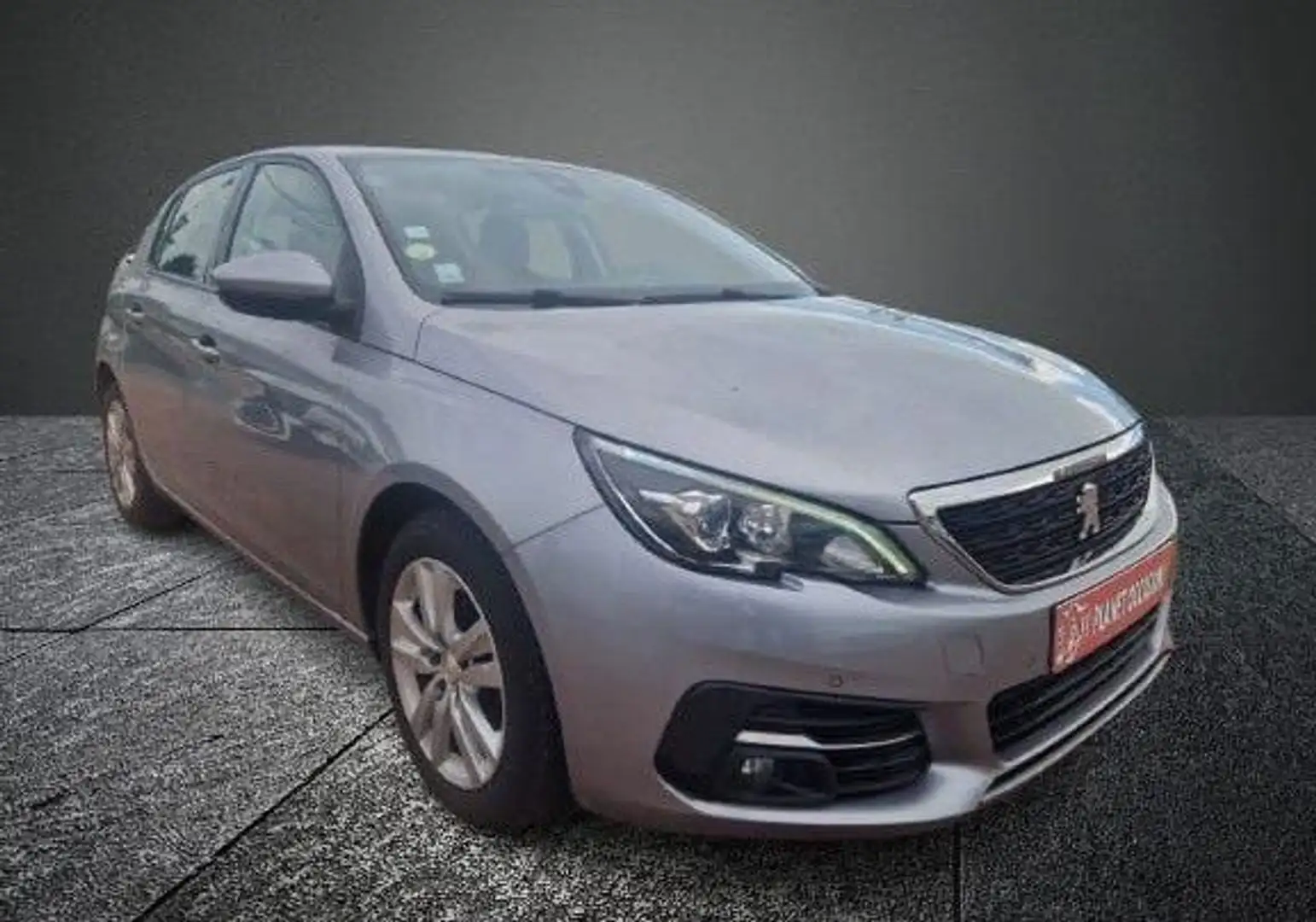 Peugeot 308 1.5 HDi 130 100000km 1°Main 2019 TVA Gris - 2