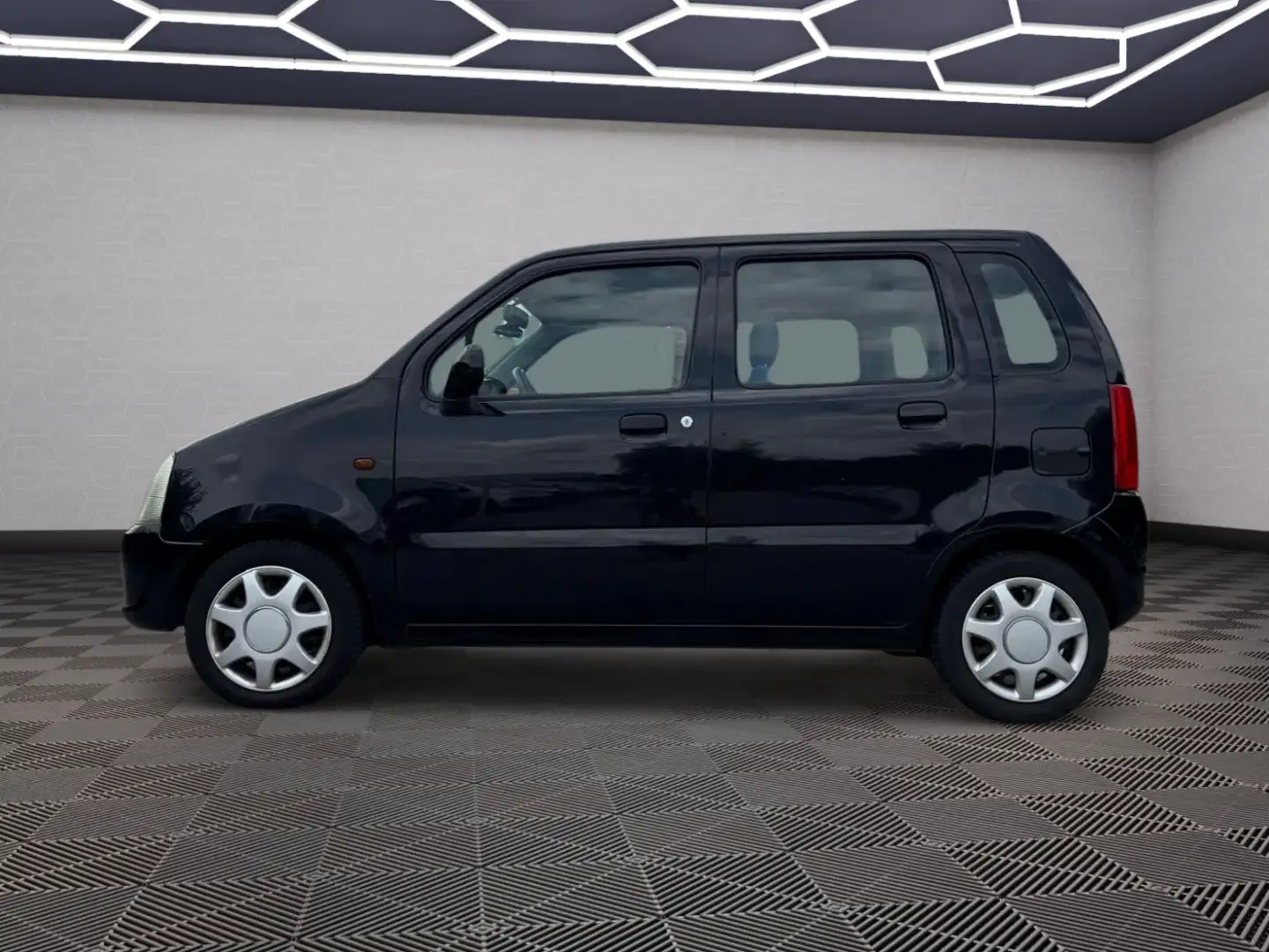 Opel Agila 1.2-16V Enjoy Zwart - 2