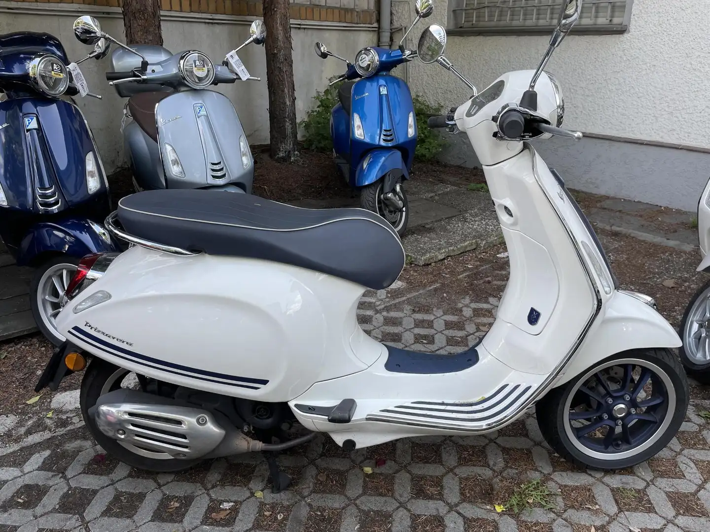 Vespa Primavera 50 YACHT CLUB Bleu - 2