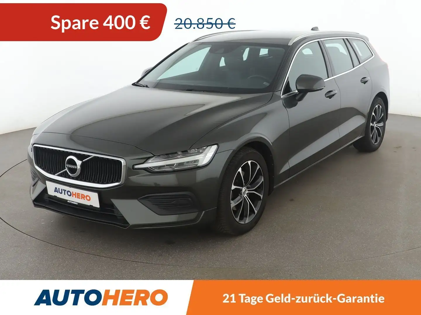 Volvo V60 2.0 D3 Momentum Pro Aut.*LED*NAVI*ACC*CAM*PDC*SHZ* Grau - 1