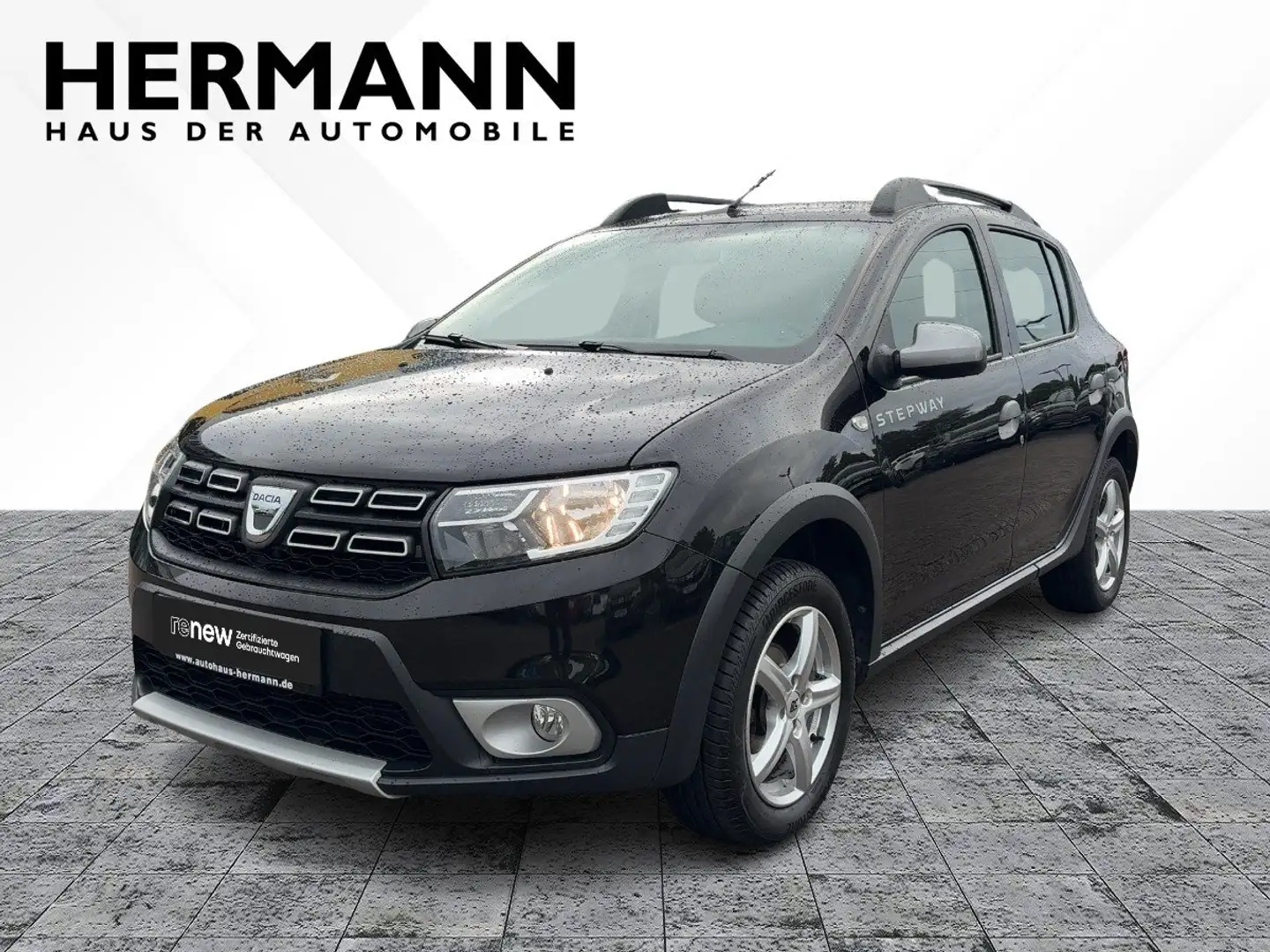 Dacia Sandero Stepway II 0.9 TCe 90 Prestige *Navi* Zwart - 1