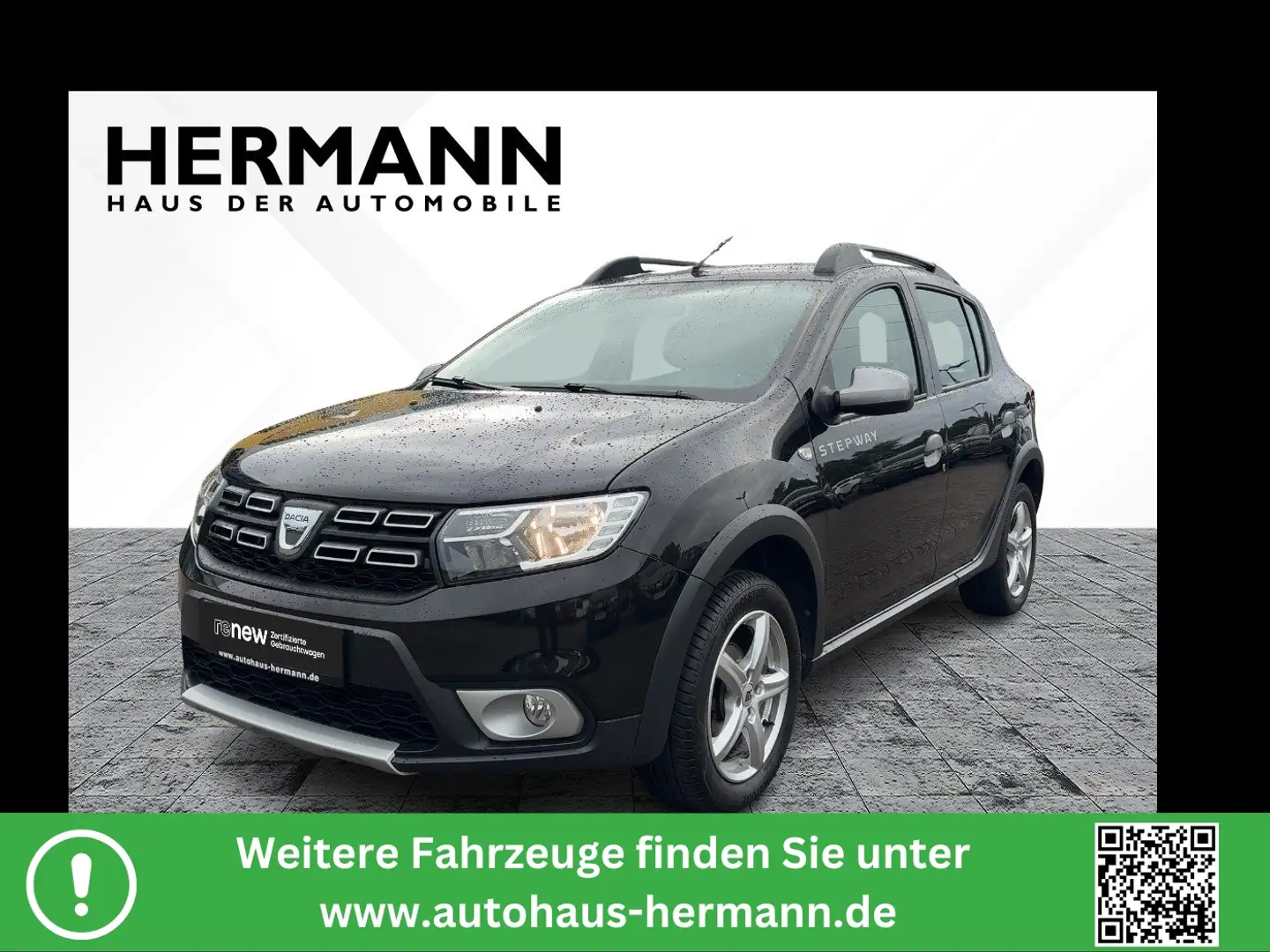 Dacia Sandero Stepway II 0.9 TCe 90 Prestige *Navi* Schwarz - 1