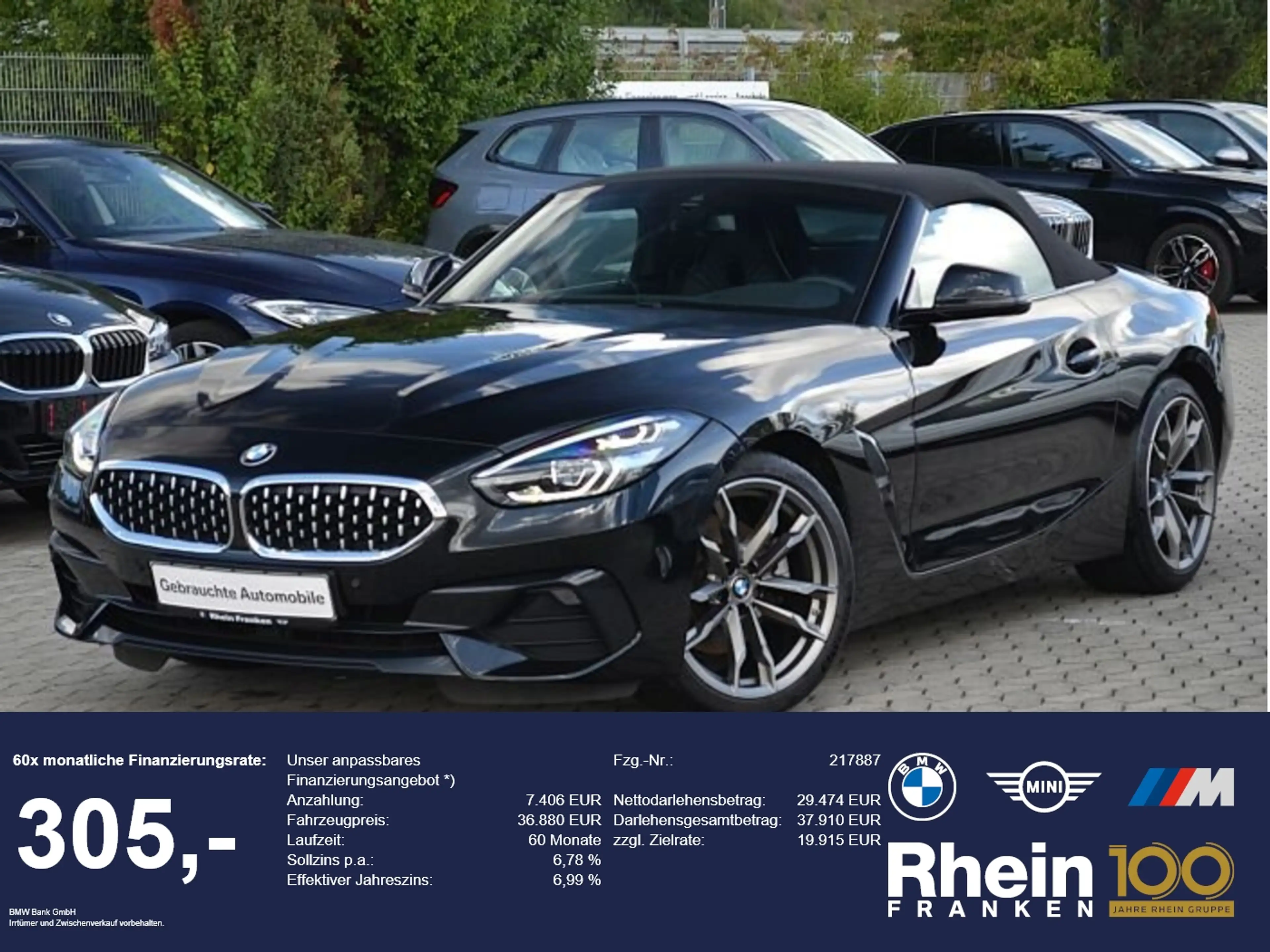 BMW Z4 sDrive 30i Sport Line LiveCptProf.HuD.ACC