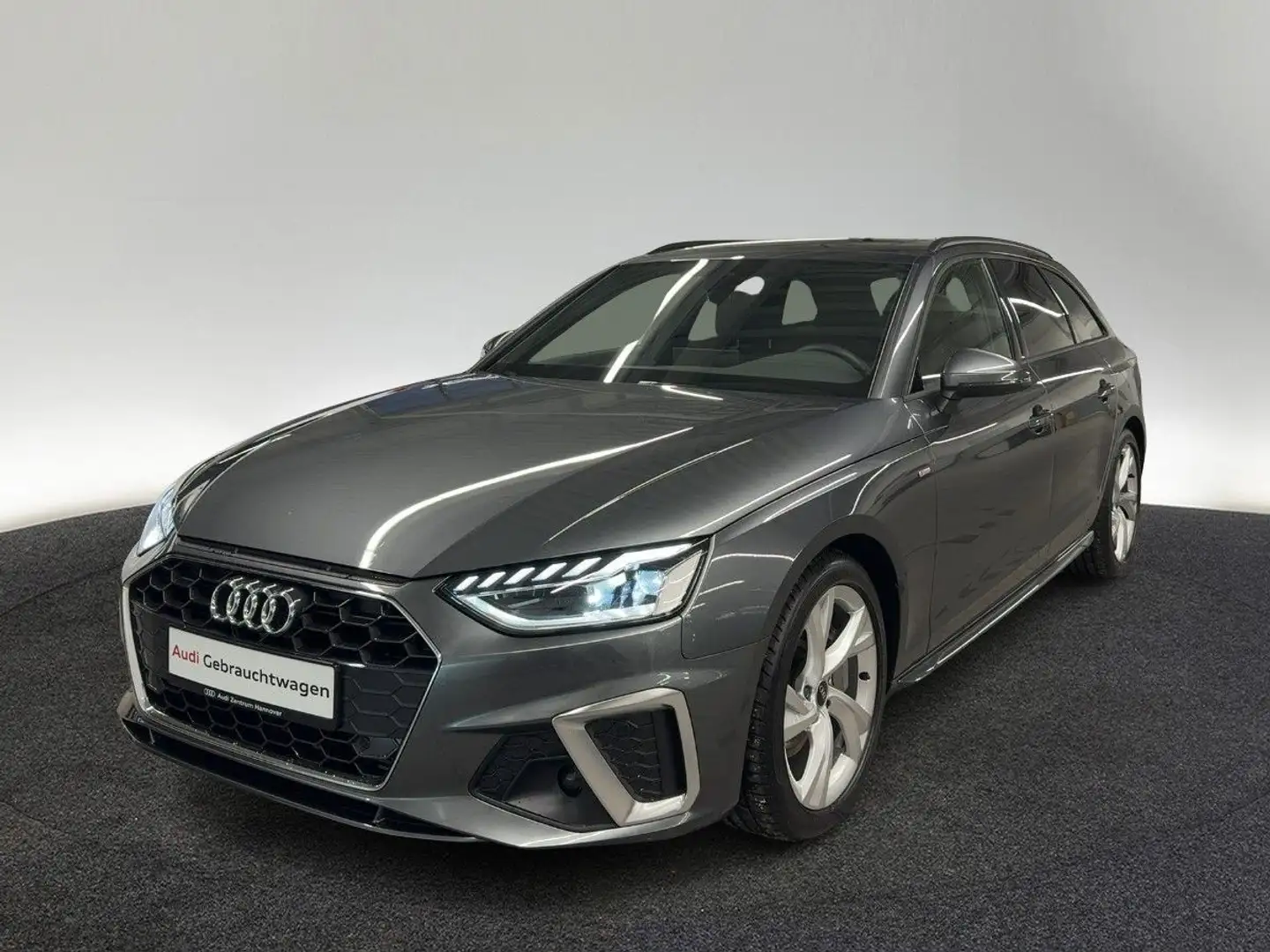 Audi A4 S line 40 TFSI Pano Kamera Navi virtual Grau - 2