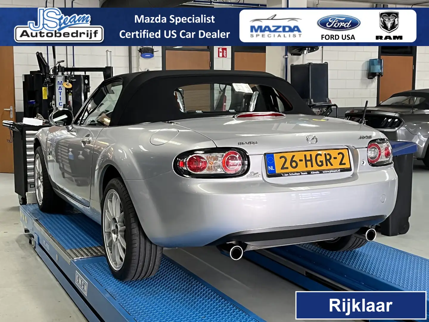 Mazda MX-5 NC Roadster 1.8i Executive Airco Leder OZ-Velgen Gris - 1