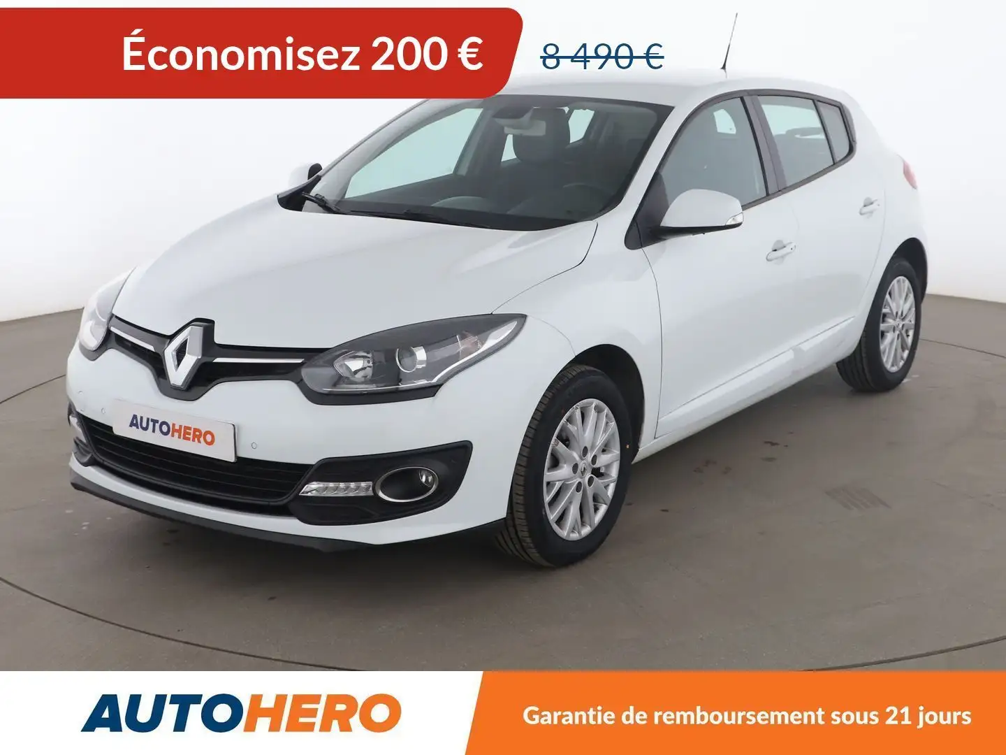 Renault Megane 1.2 TCe Energy Zen Eco2 Blanc - 1