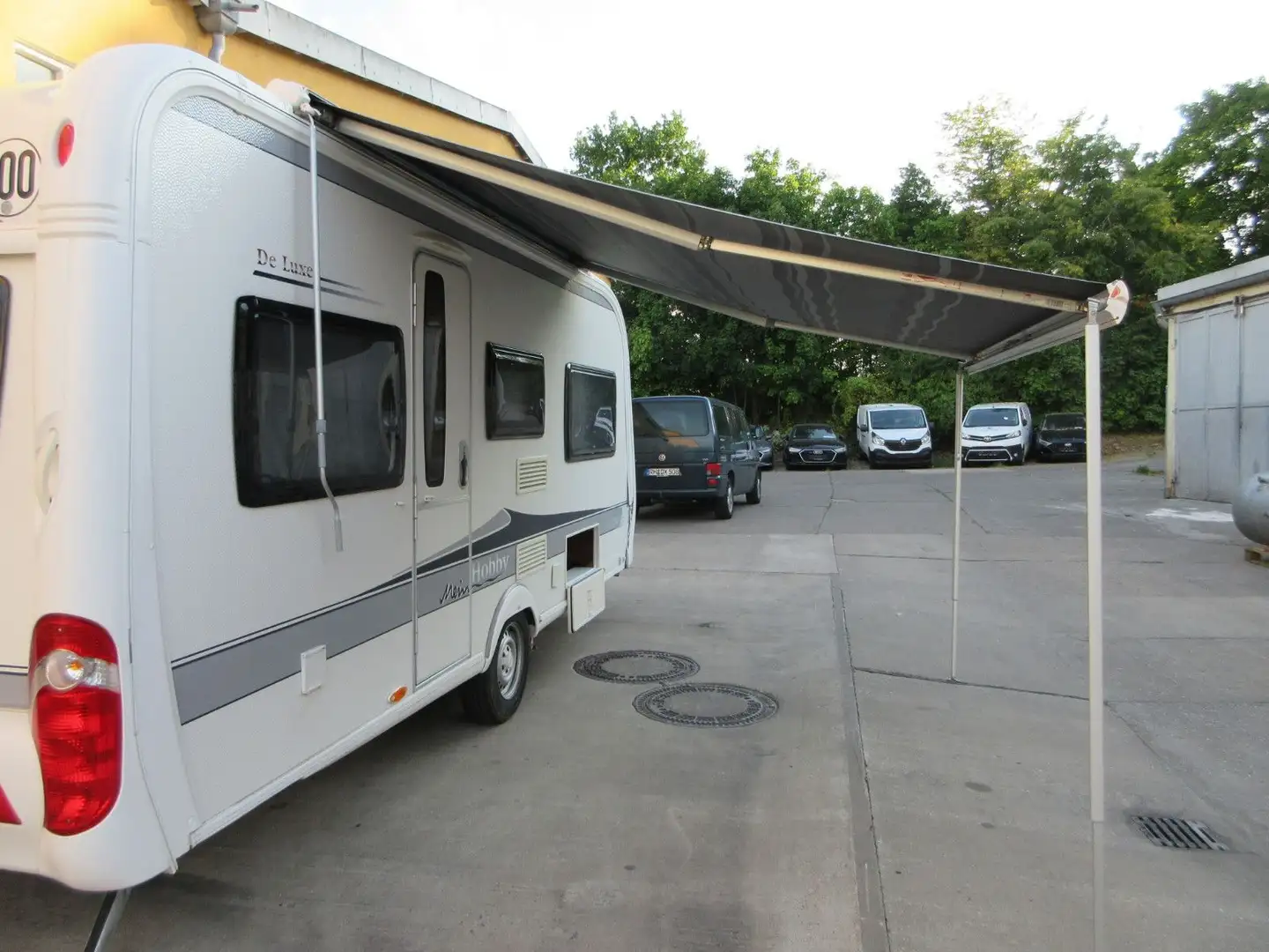 Hobby 490 UL Mover Markise fahrbereit Blanc - 1