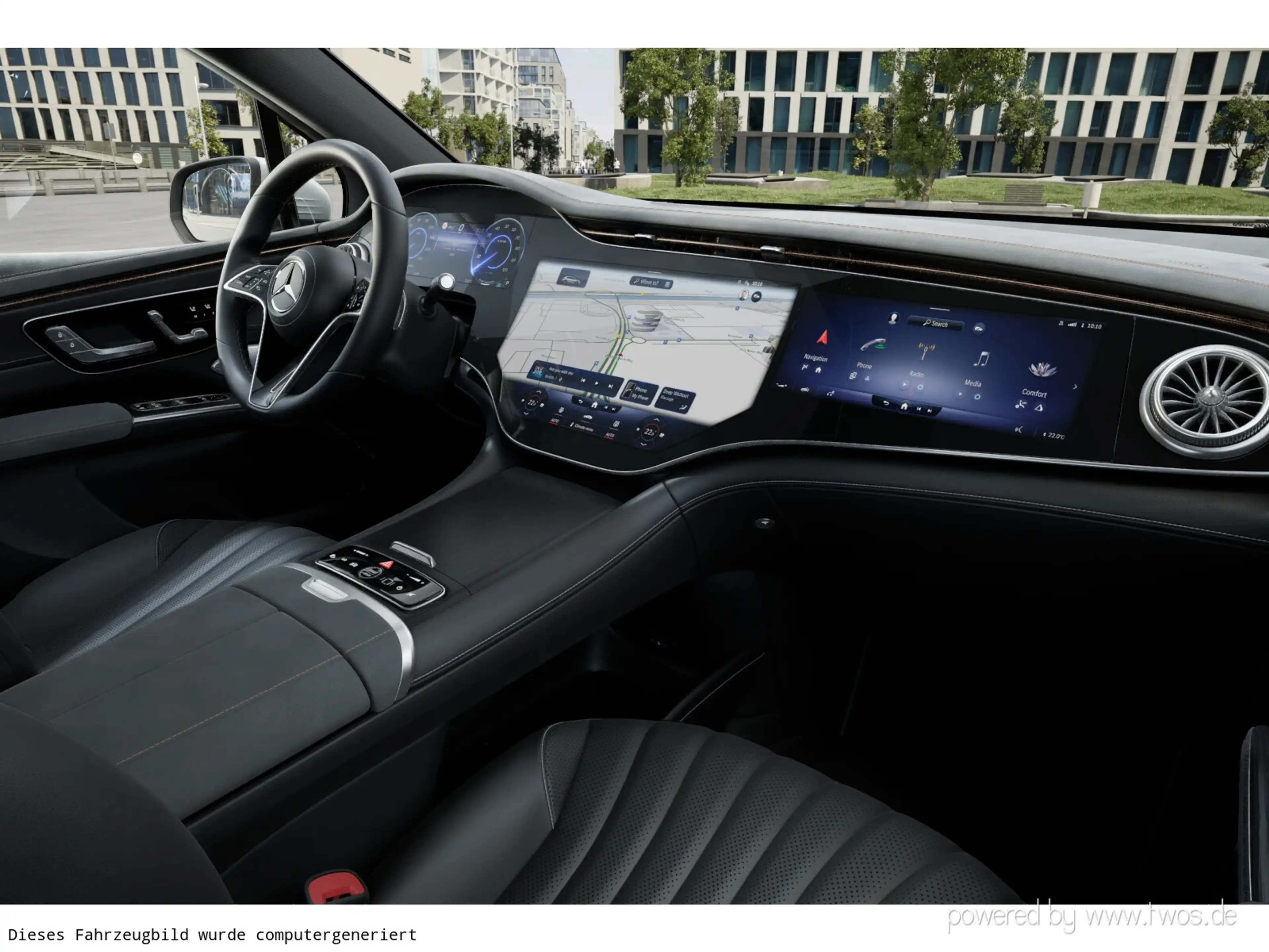Mercedes-Benz EQS EQS 450 4MATIC SUV Electric Art Premium AHK 22KW — photo 4