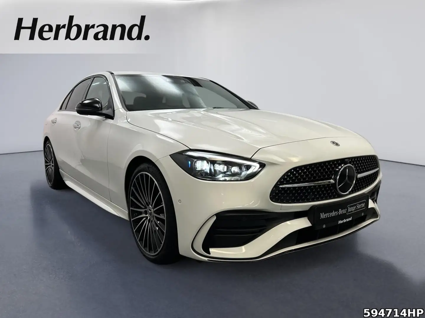 Mercedes-Benz C 300 d AMG DIGITAL L. 360° Kam. Night DISTRONIC Weiß - 2