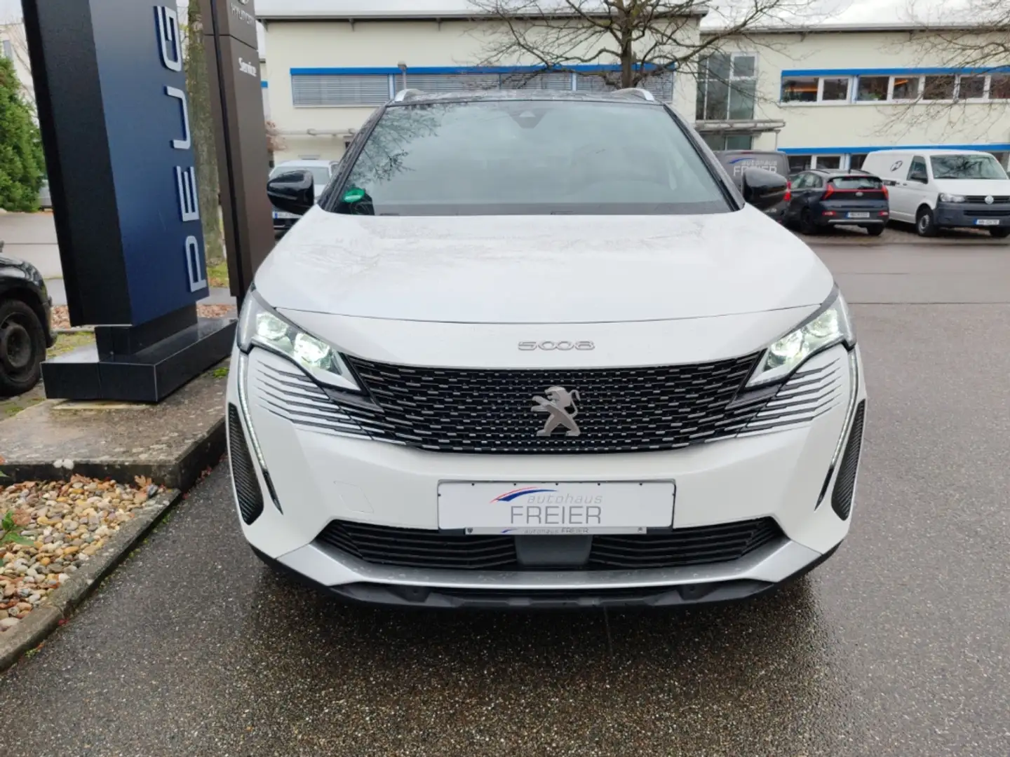 Peugeot 5008 GT 1.2 PureTech 130 EU6d 7-Sitzer Navi digitales C Weiß - 2