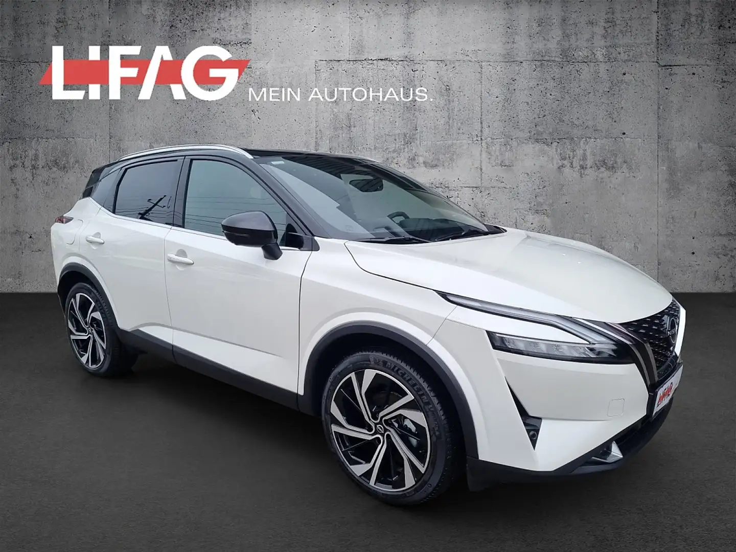 Nissan Qashqai 1,3 MHEV Tekna+ *ab € 29.990,-* Weiß - 1
