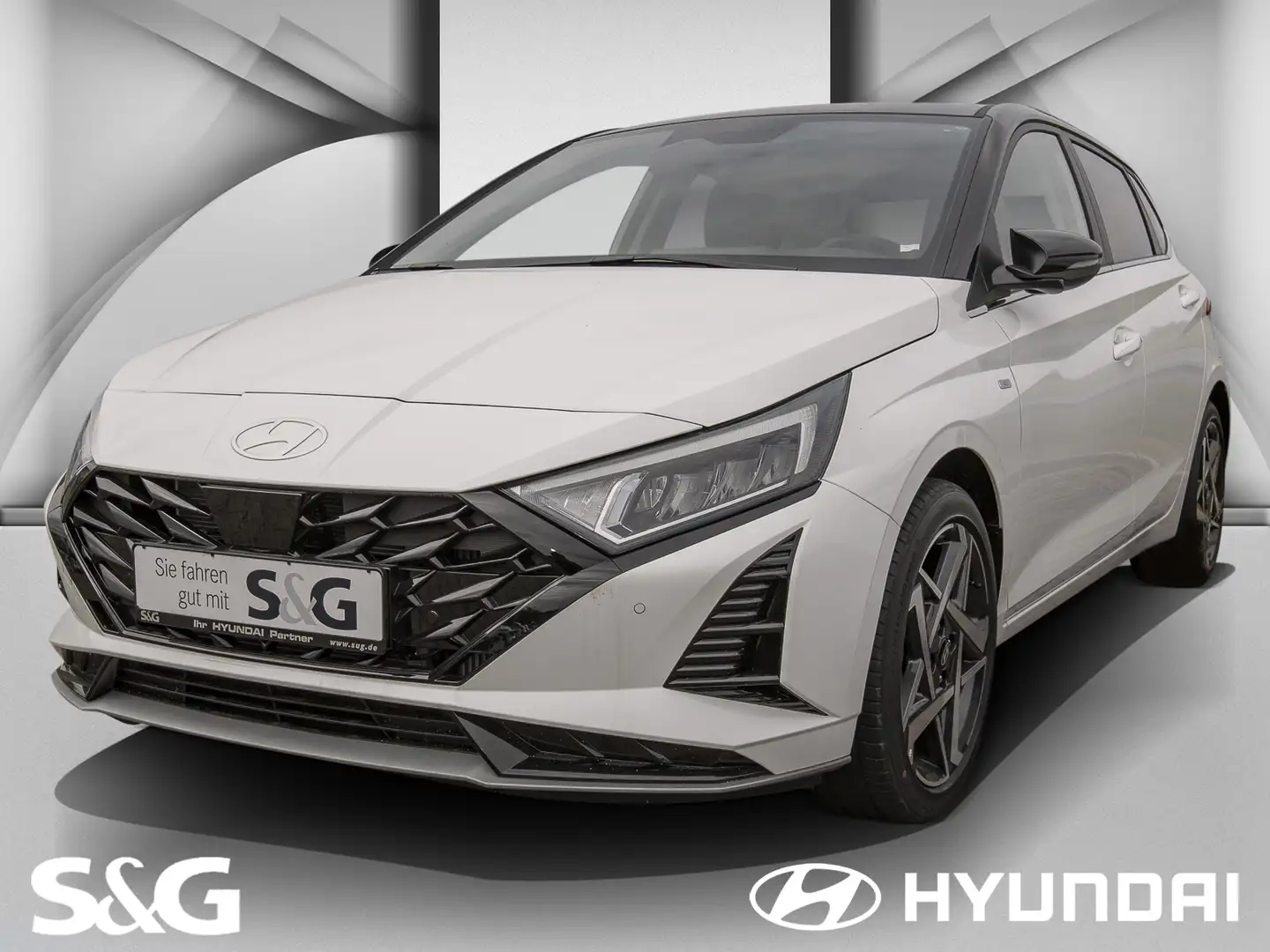 Hyundai i20 +LenkHzg+DAB+CarPlay+Navi+Kamera+digCockpit+ Wit - 1