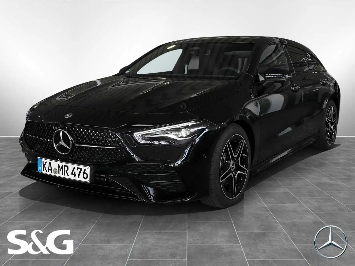 Mercedes-Benz CLA 200 AMG 360°+LED+Pano+Distron Schwarz - 1