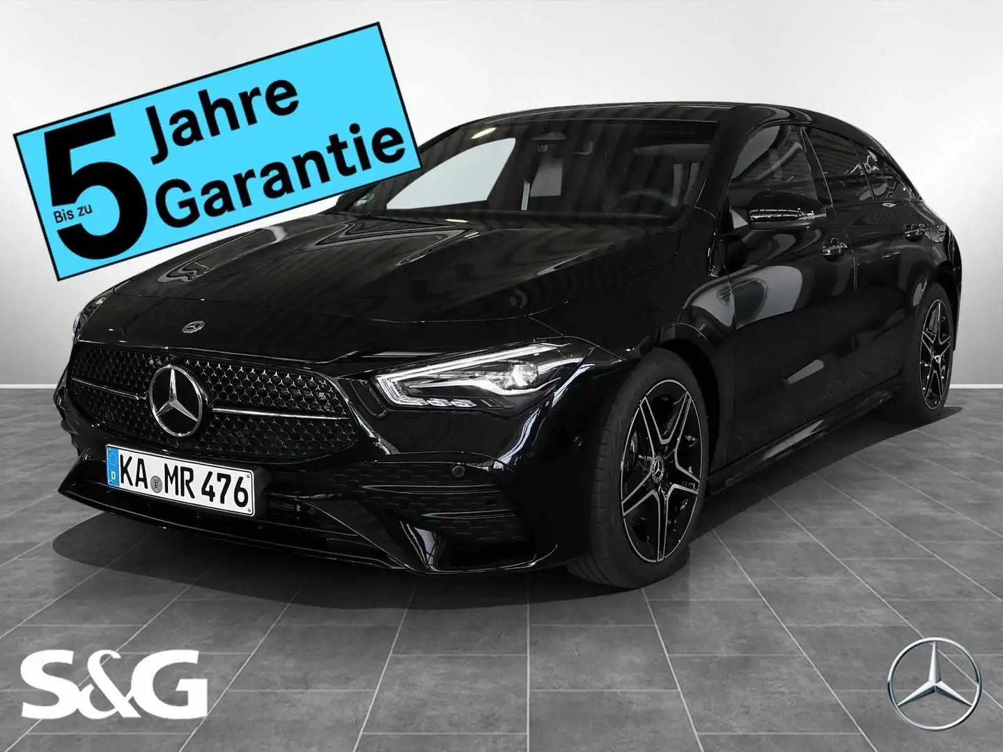 Mercedes-Benz CLA 200 AMG MBUX+360°+LED+Pano+ Schwarz - 1
