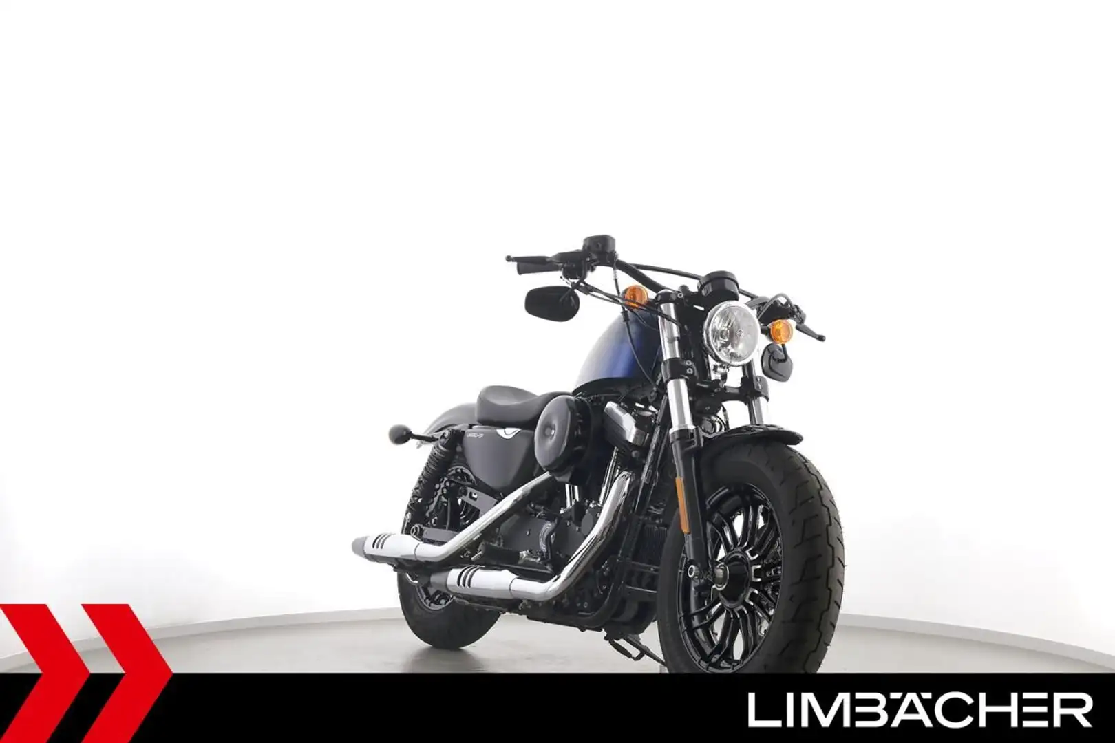 Harley-Davidson Sportster XL 1200 48 FORTY EIGHT ANNIVERSARY Blau - 2