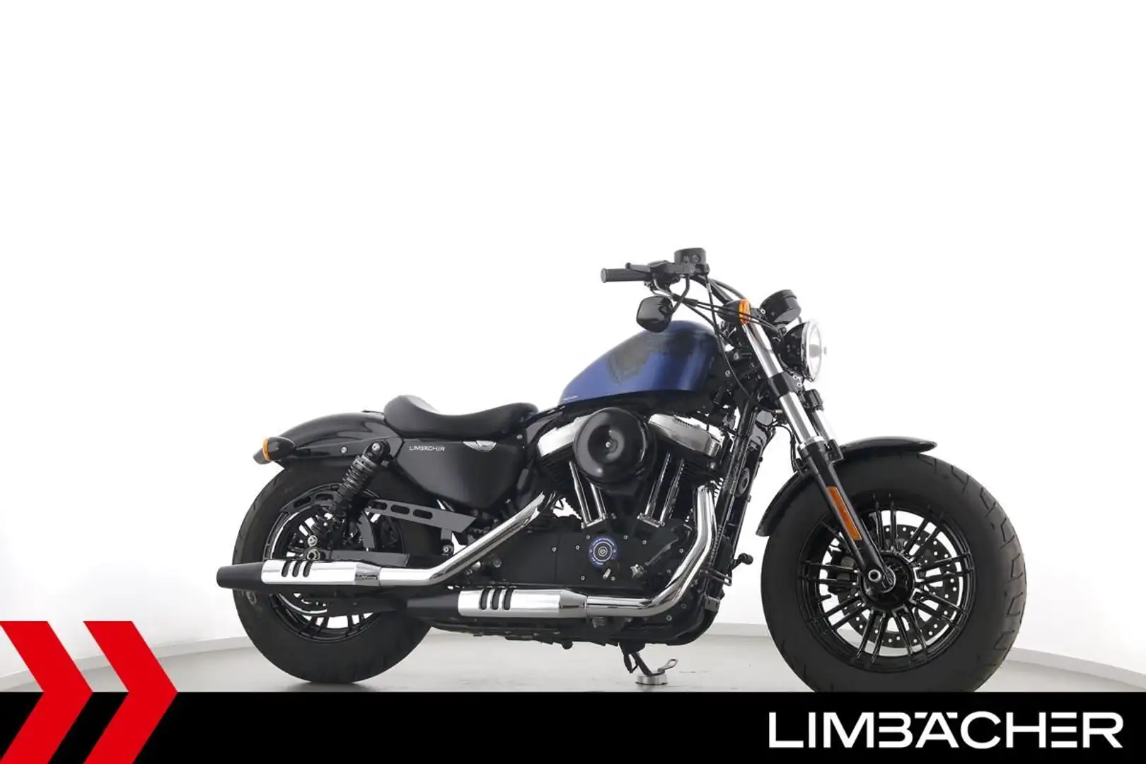 Harley-Davidson Sportster XL 1200 48 FORTY EIGHT ANNIVERSARY Blau - 1