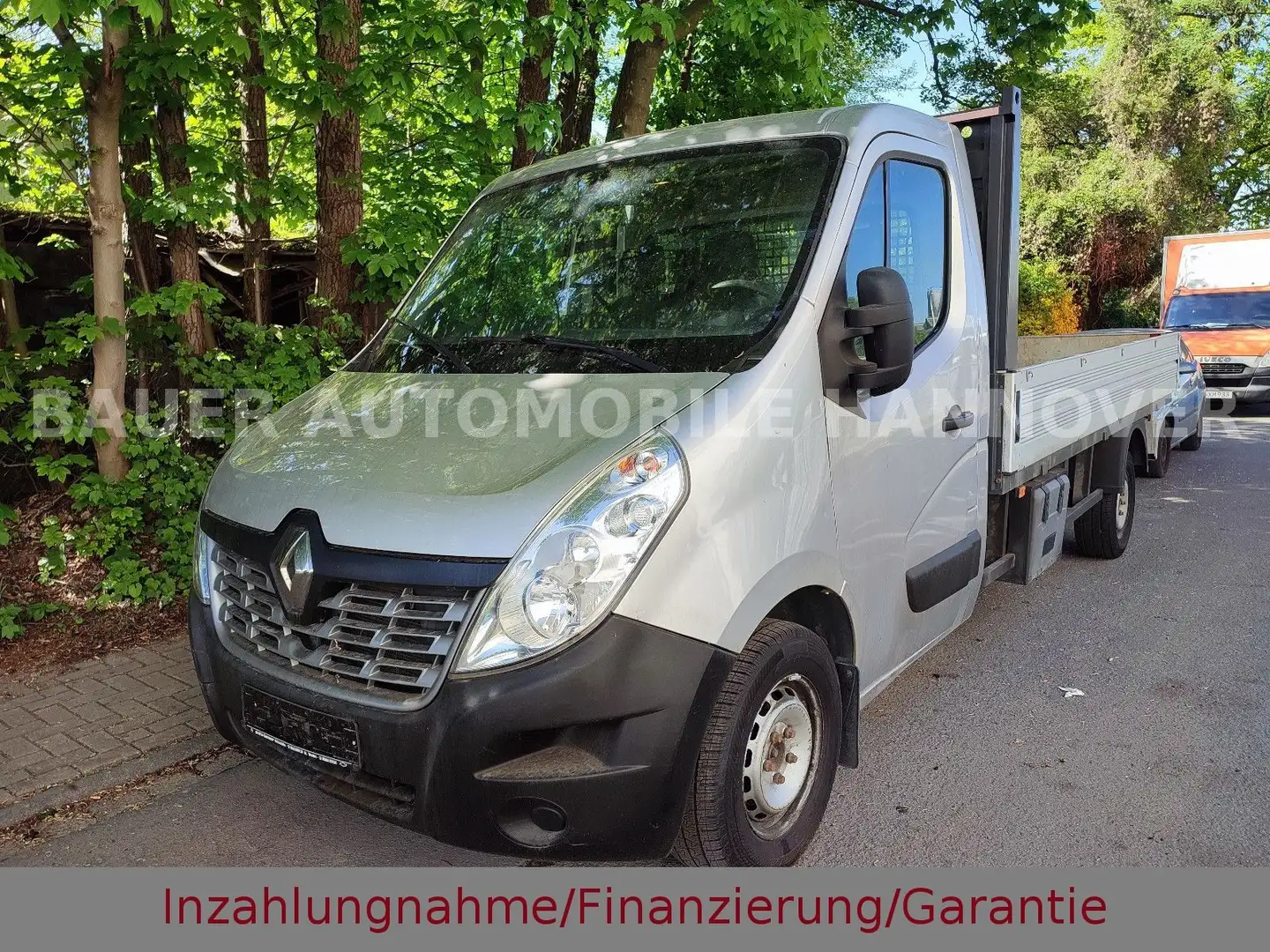 Renault Master 2.3/ Pritsche/Tüv NEU/Klima Silber - 1
