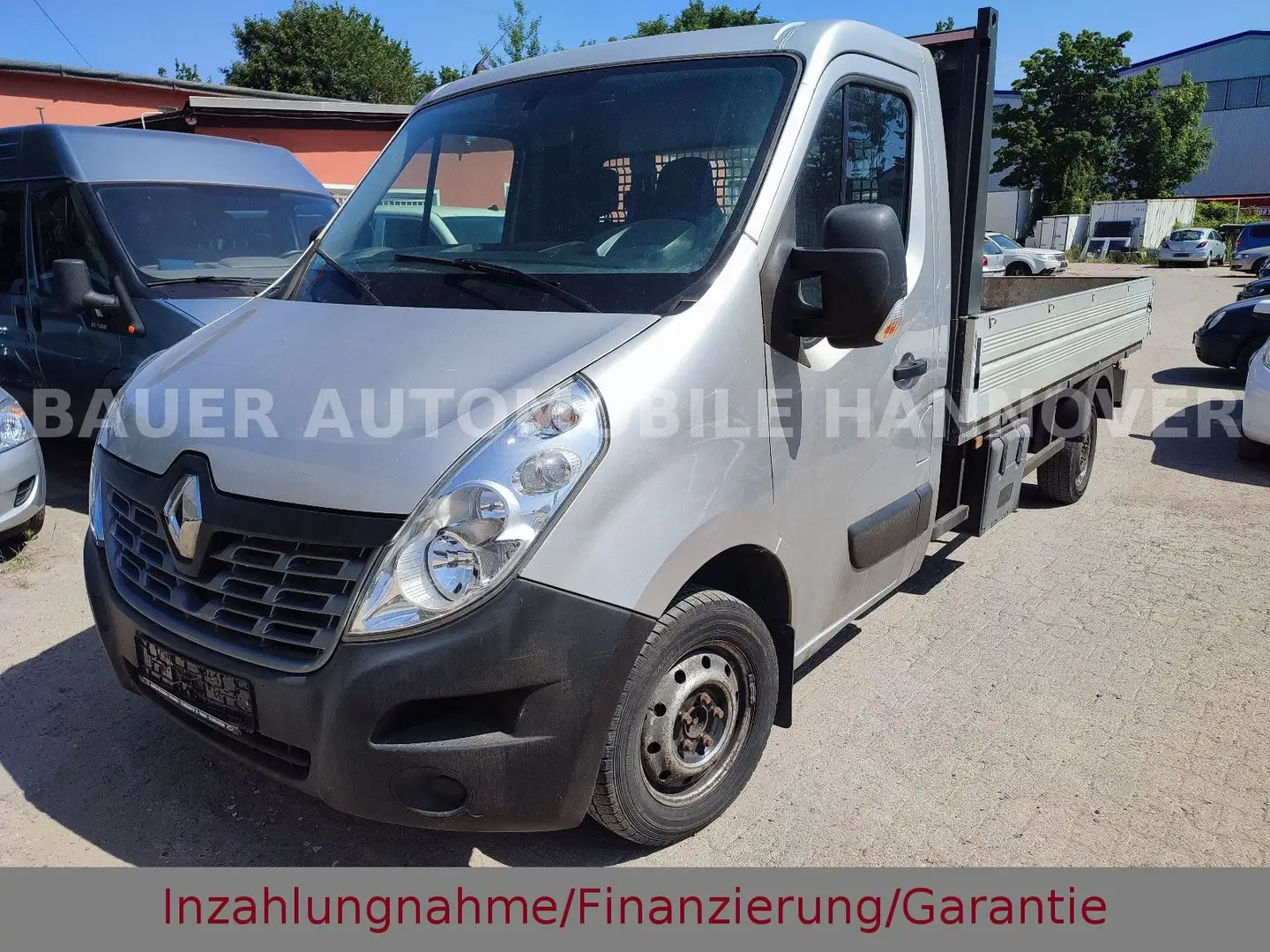 Renault Master 2.3/ Pritsche/Tüv NEU/Klima Argent - 1