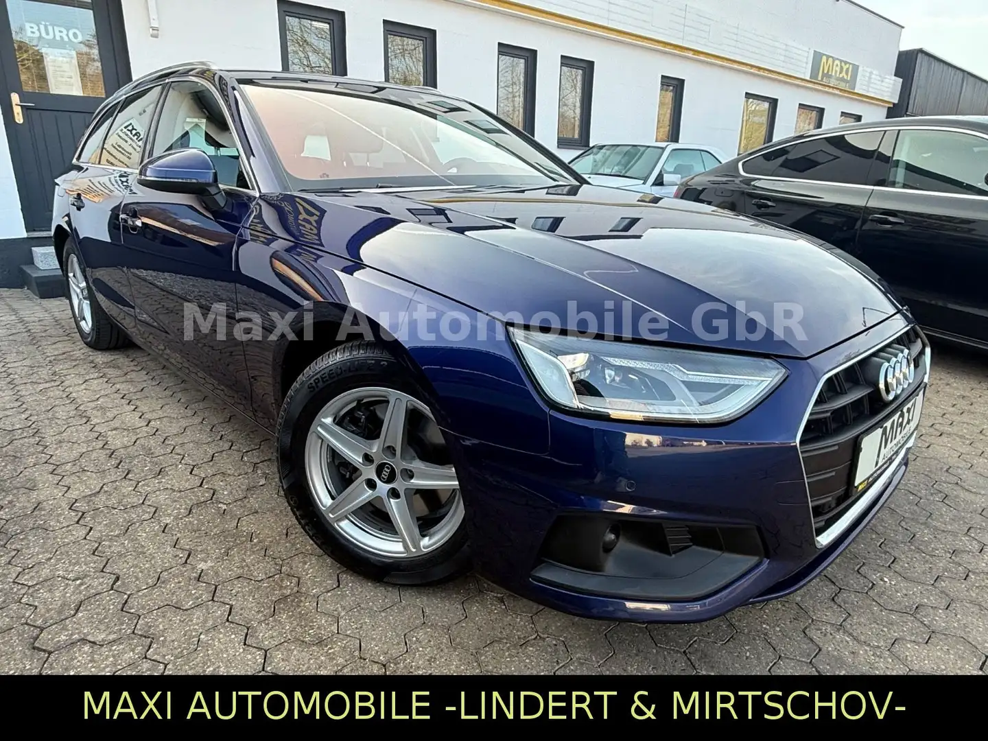 Audi A4 Avant 30 TDI-AUT-NAVI-LED-AHK-KAMERA-ACC-VIRT Bleu - 1