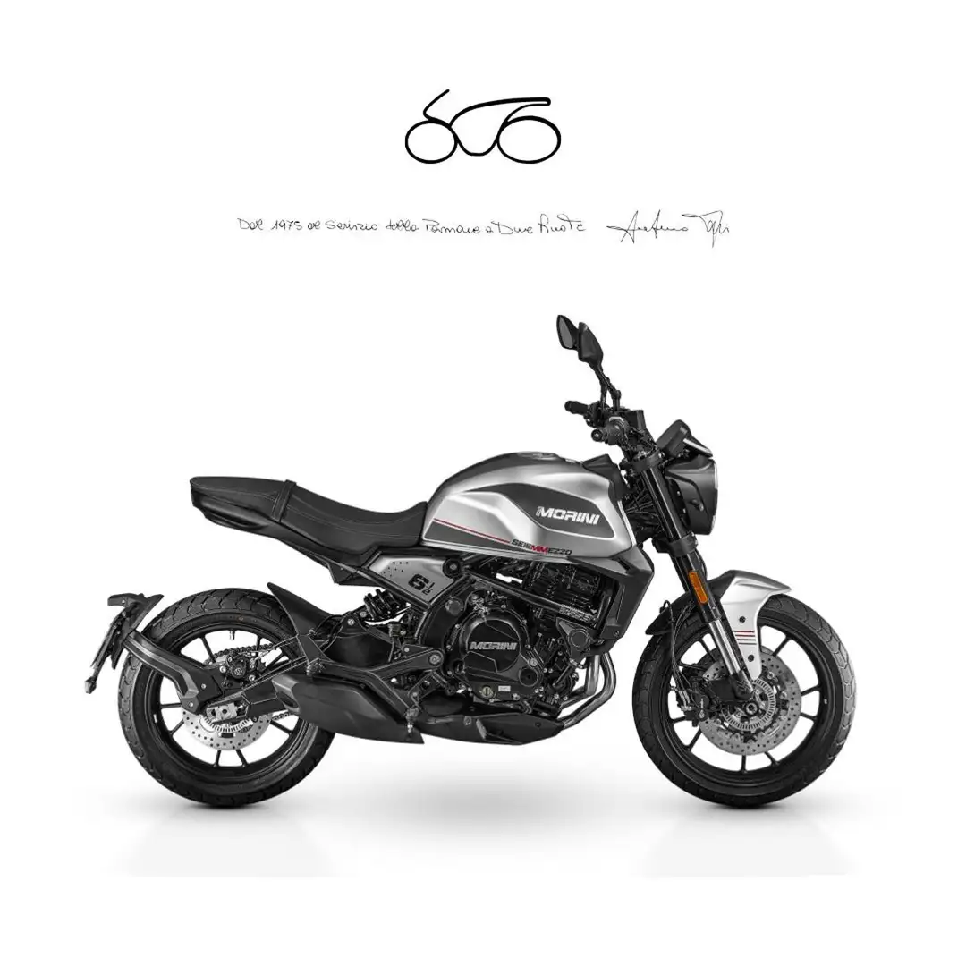 Moto Morini Seiemmezzo STR Szary - 1