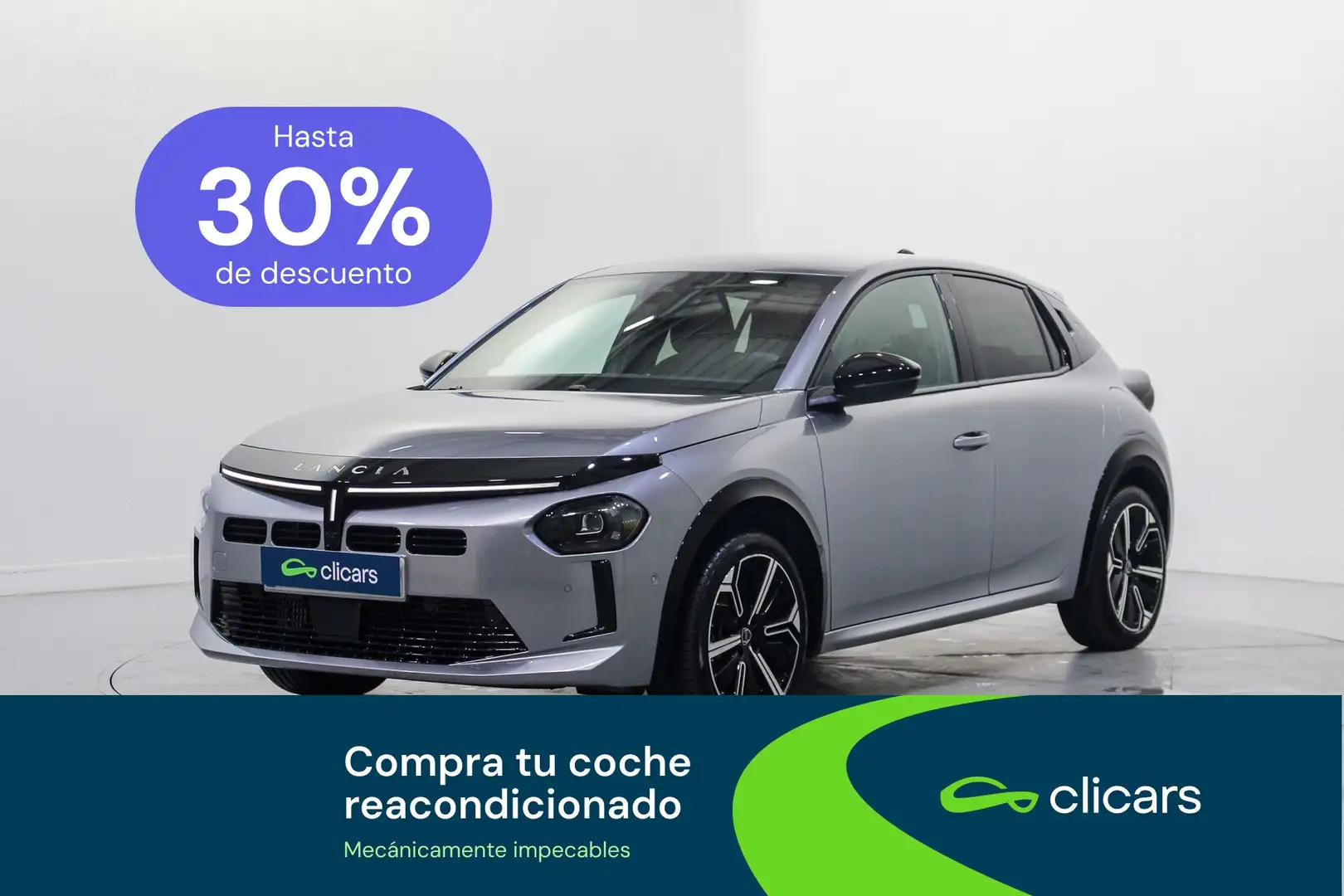 Lancia Ypsilon Ibrida 1.2 LX Plateado - 1