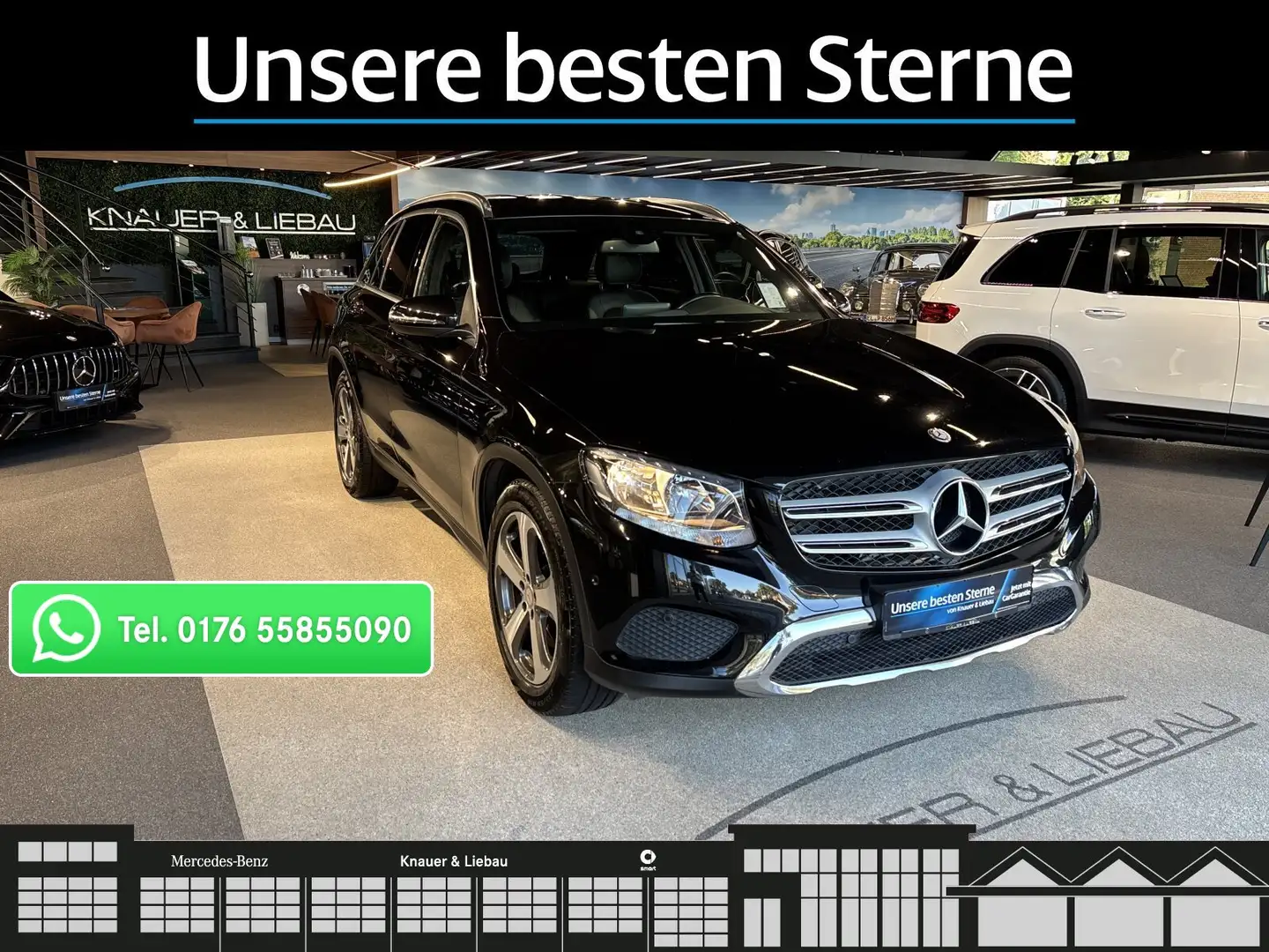 Mercedes-Benz GLC 220 GLC 220d 4M Exclusive*AHK*Navi*Easy-Pack*Klima* Schwarz - 1