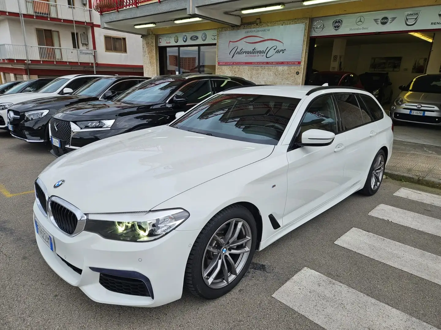 BMW 518 518d Touring Msport auto Blanco - 1