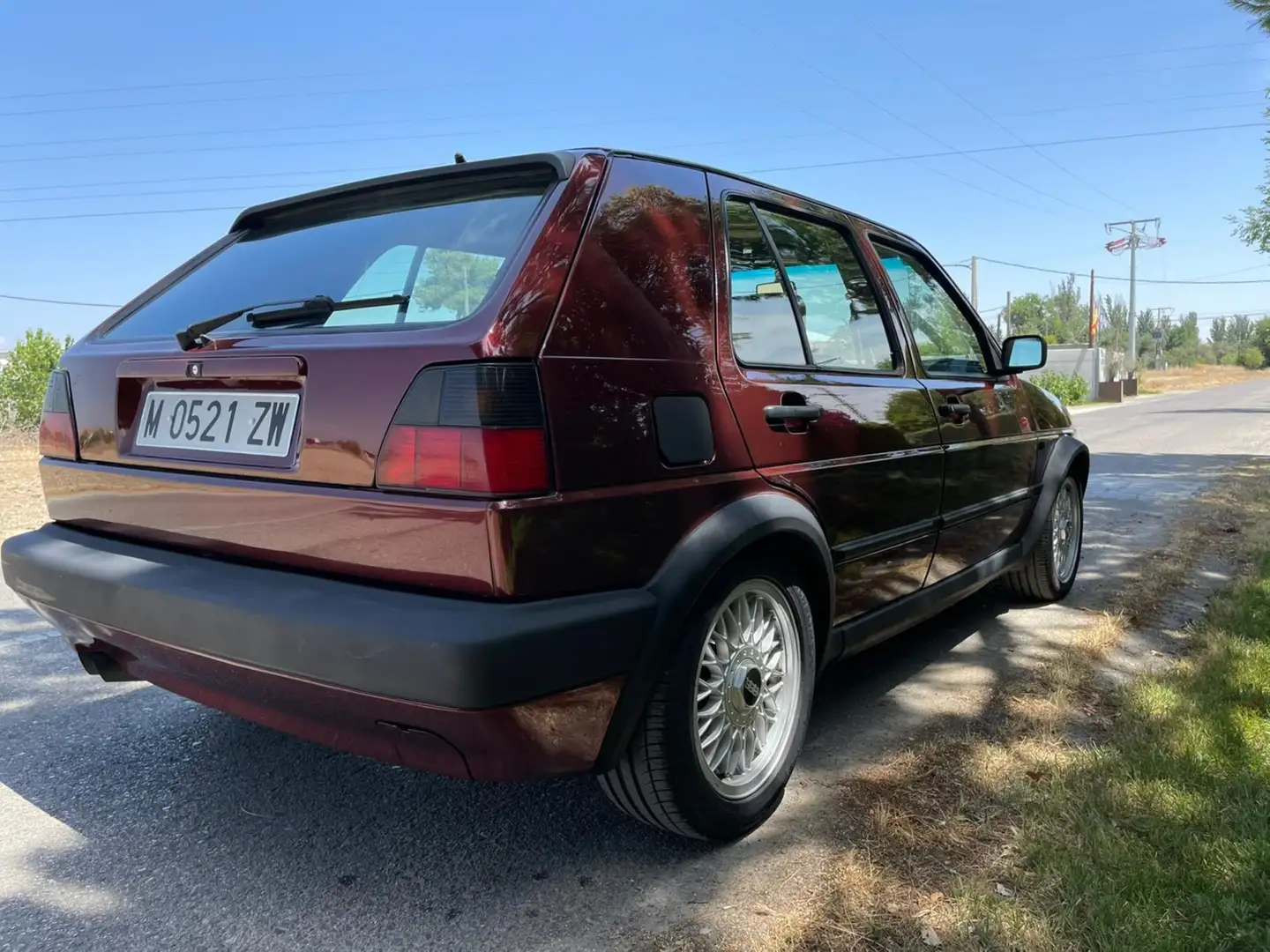 Volkswagen Golf Golf 1.8 G60 160 Mauve - 2