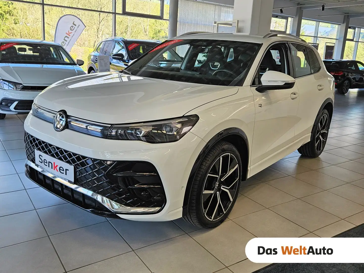 Volkswagen Tiguan R-Line TDI DSG Weiß - 1