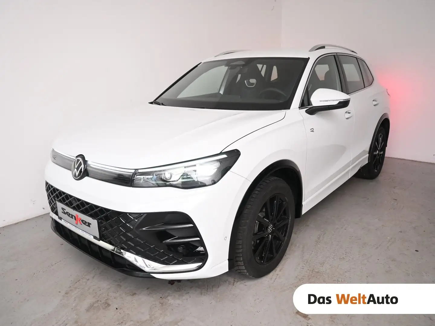 Volkswagen Tiguan R-Line TDI DSG Weiß - 1