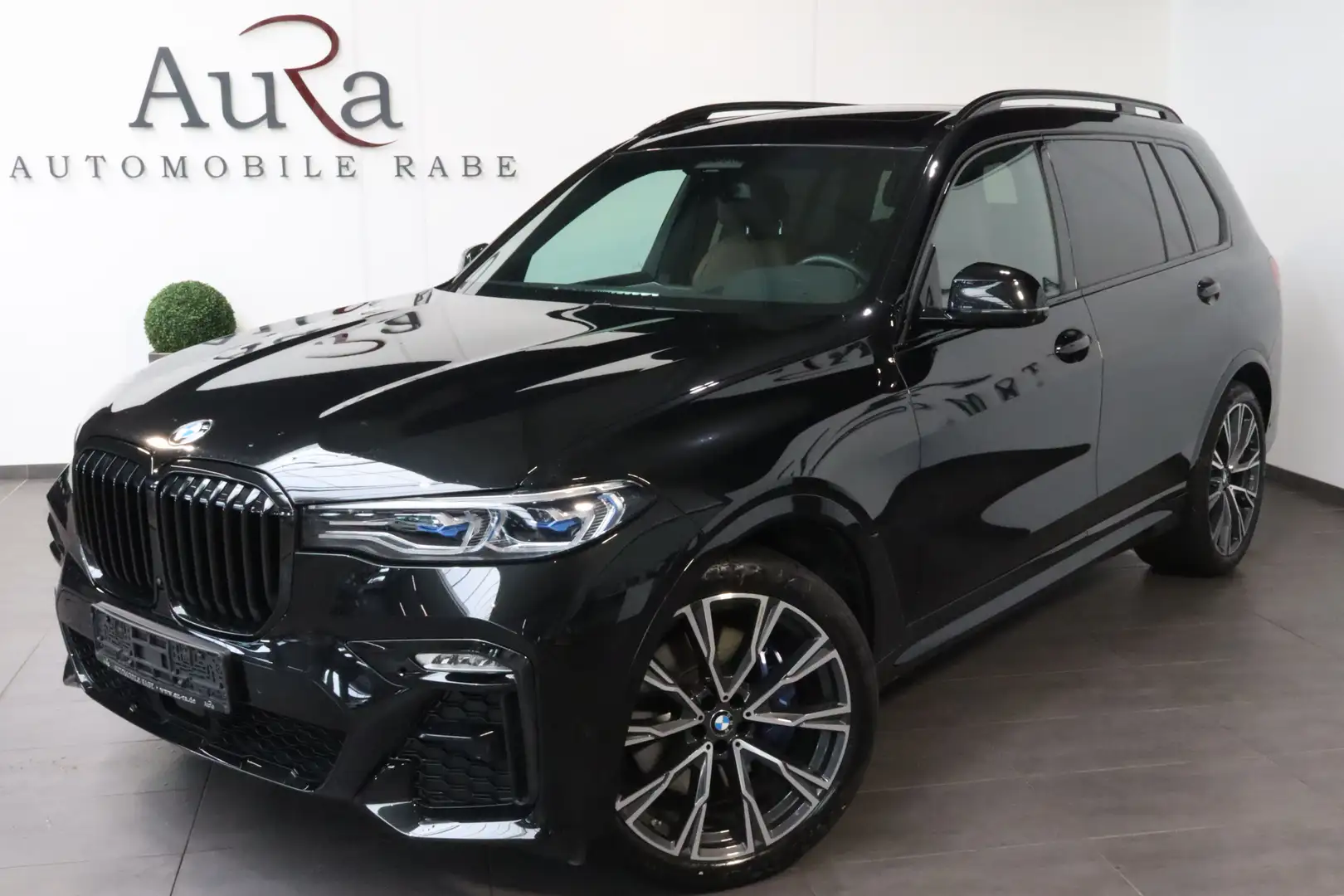 BMW X7 M NAV+LASER+PANO+STANDHEIZUNG+22ZO+HUD+ACC Nero - 2