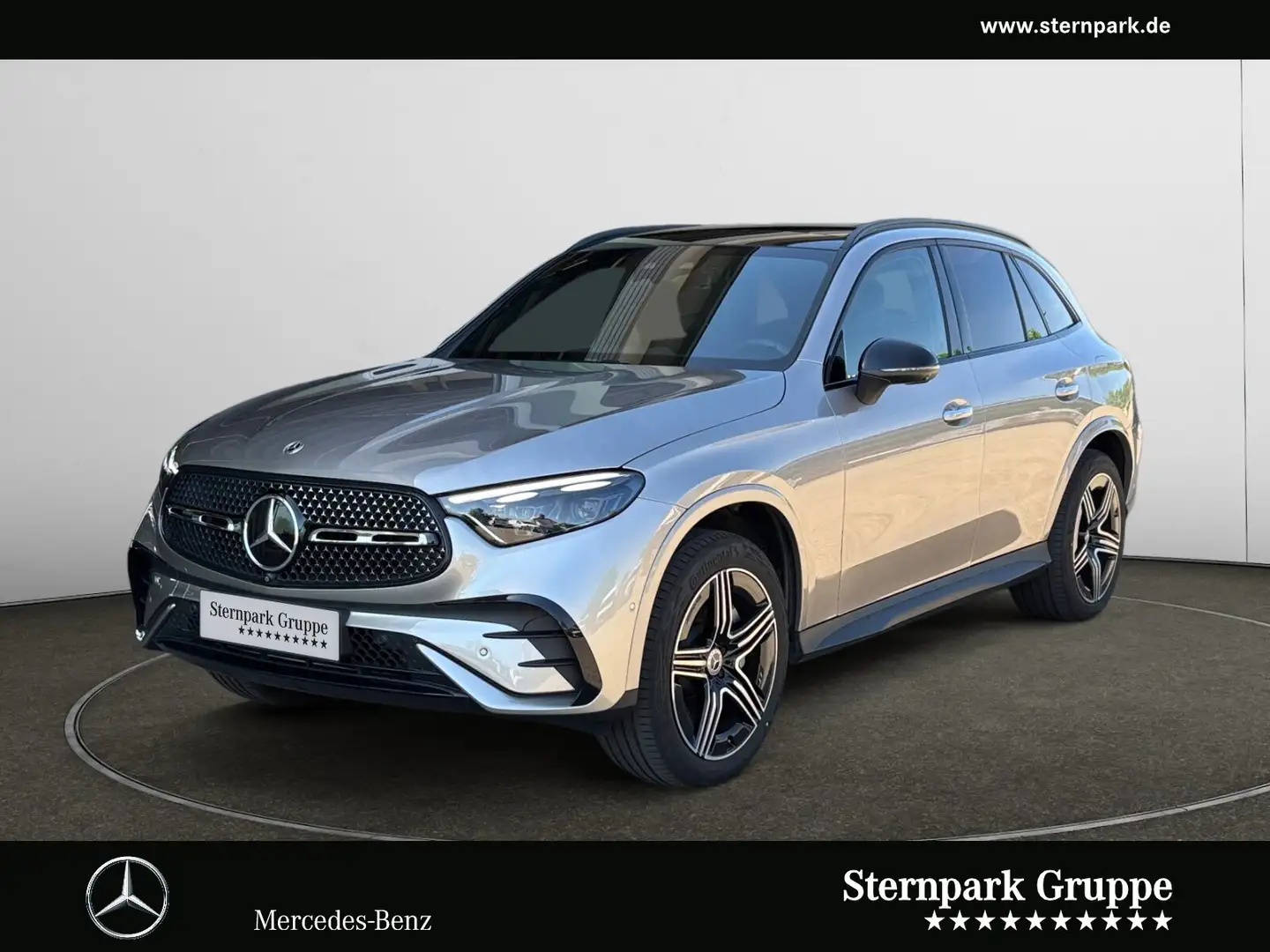 Mercedes-Benz GLC 300 GLC 300 e 4M AMG Distro+AHK+Pano+360°+HuD+Night+ Silber - 1