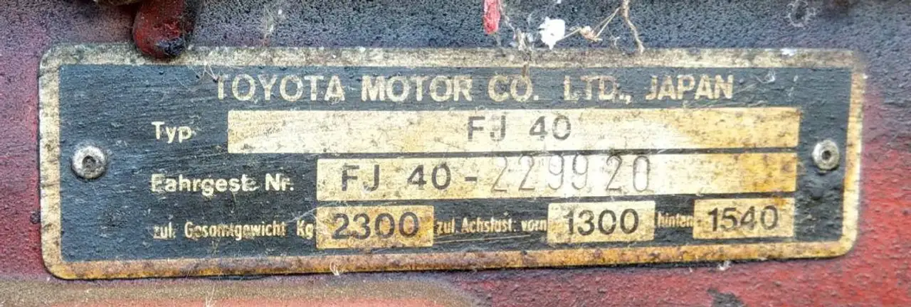 Toyota FJ40 2F Benzina, foto 4