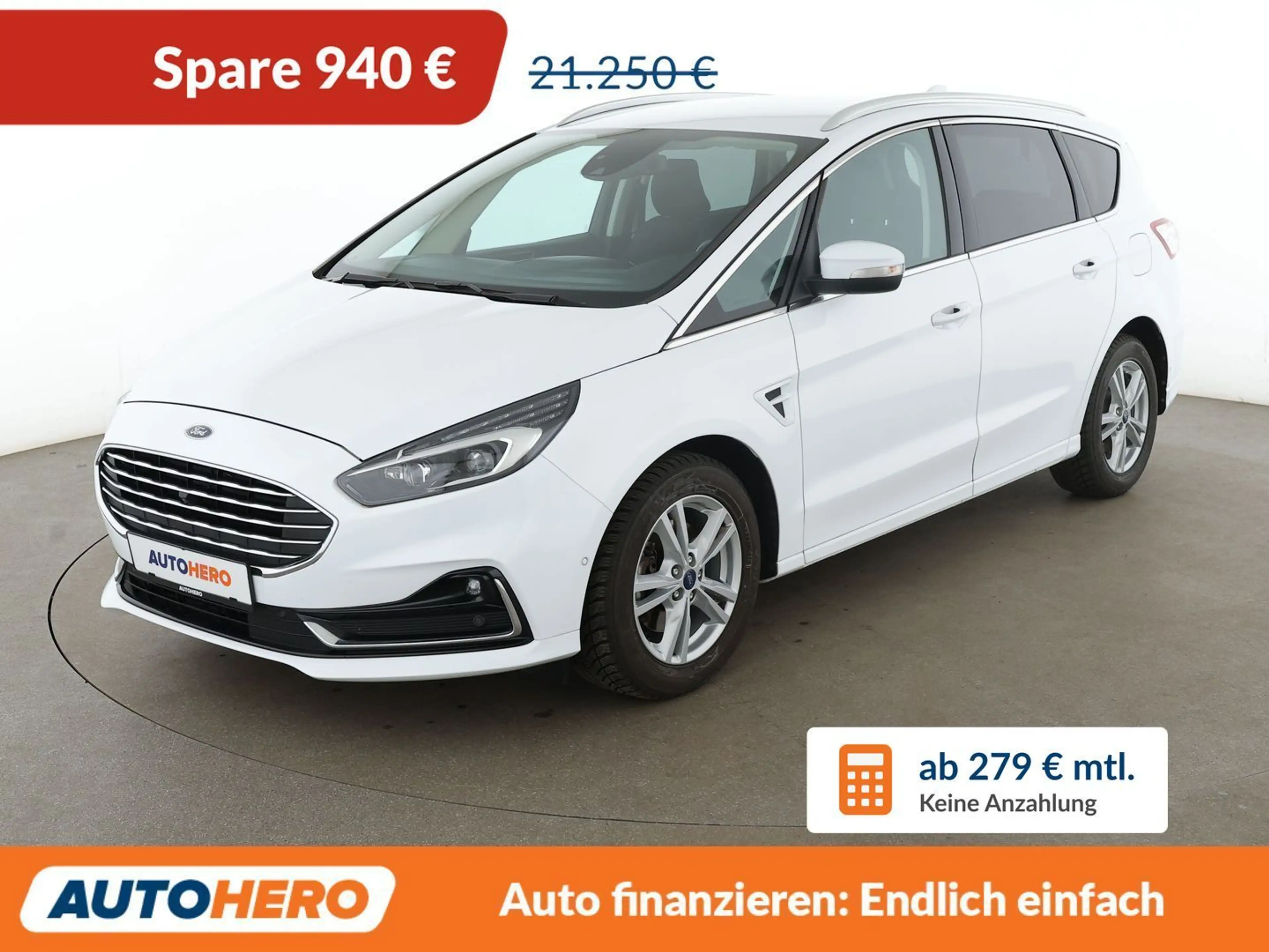 Ford S-Max 2.0 TDCi EcoBlue Titanium Aut.*NAV*LED*ACC*CAM*PDC