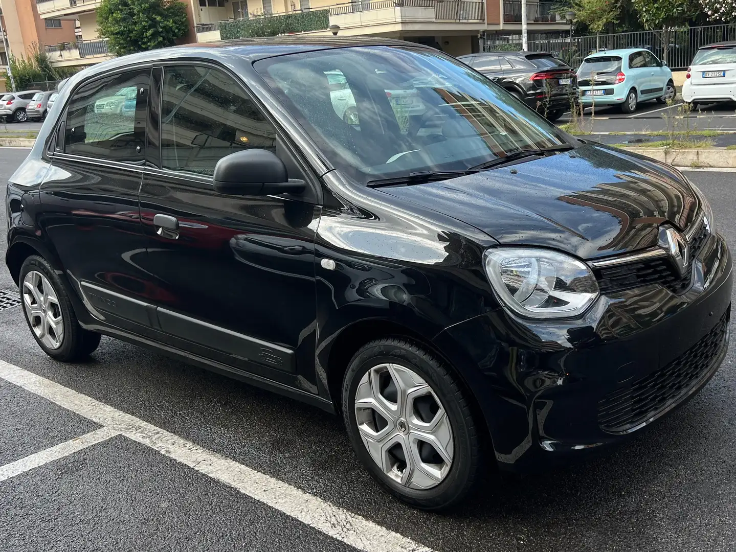 Renault Twingo 1.0 LIMITEED NEW MODEL LED PDC SEDILI RISCALDAT Zwart - 2