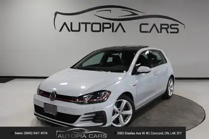 Gray 2018 Volkswagen Golf GTI 2.0T Autobahn 4-Door FWD Hatchback Front-Wheel Drive 6-Speed Dual Clutch