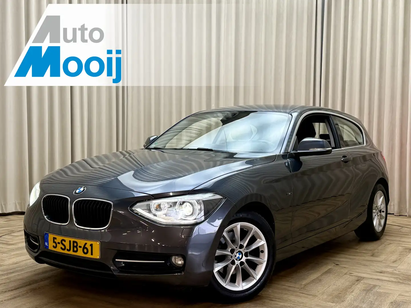 BMW 116 1-serie 116d EDE Sportline Eerste Eigenaar / Org.N Gris - 1