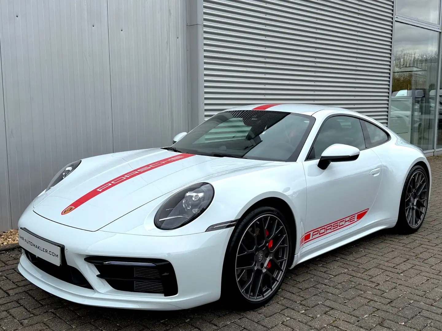 Porsche 992 911 Carrera S PDK Sport-Design I 21" RS Spyder Weiß - 1