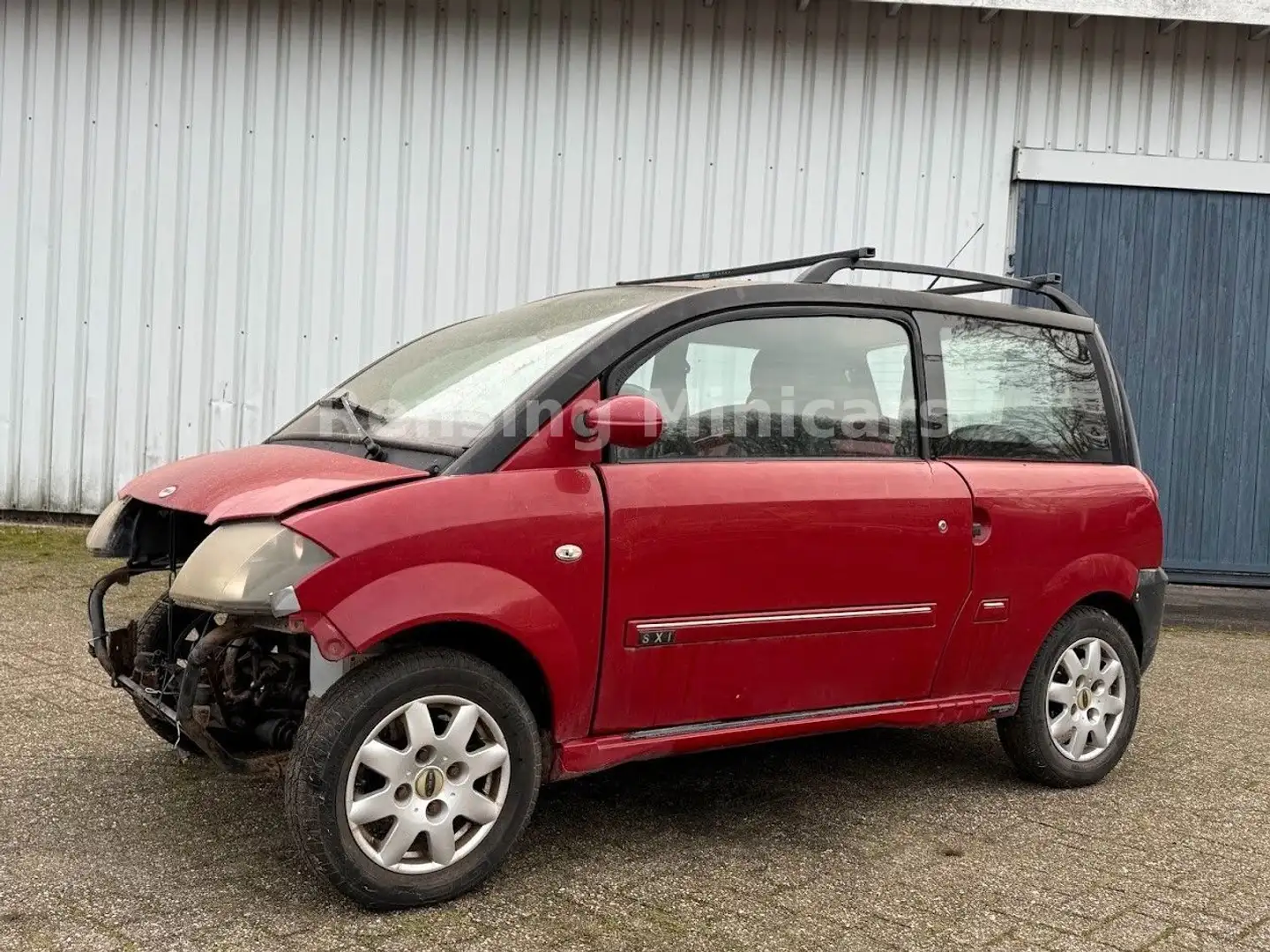 Microcar MC2 Campus Unfall Mopedauto Minicar 45 KM Rosso - 1