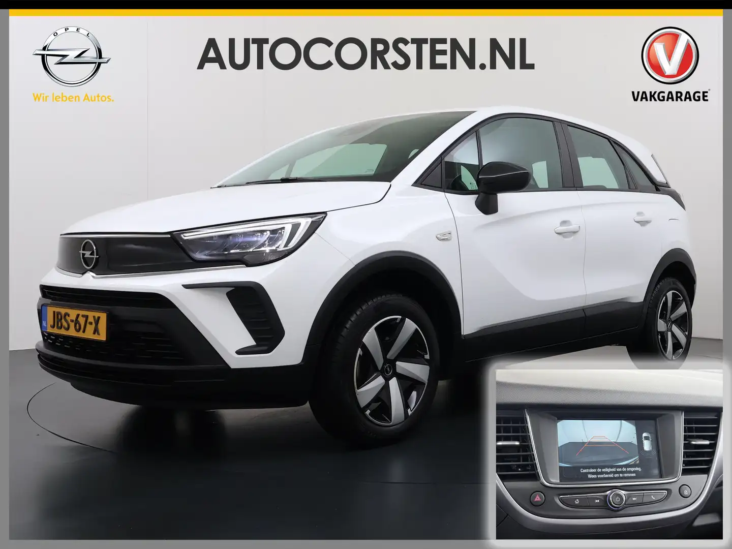 Opel Crossland T111PK Navi* Camera Apple Carplay Android Airco Cr Wit - 1