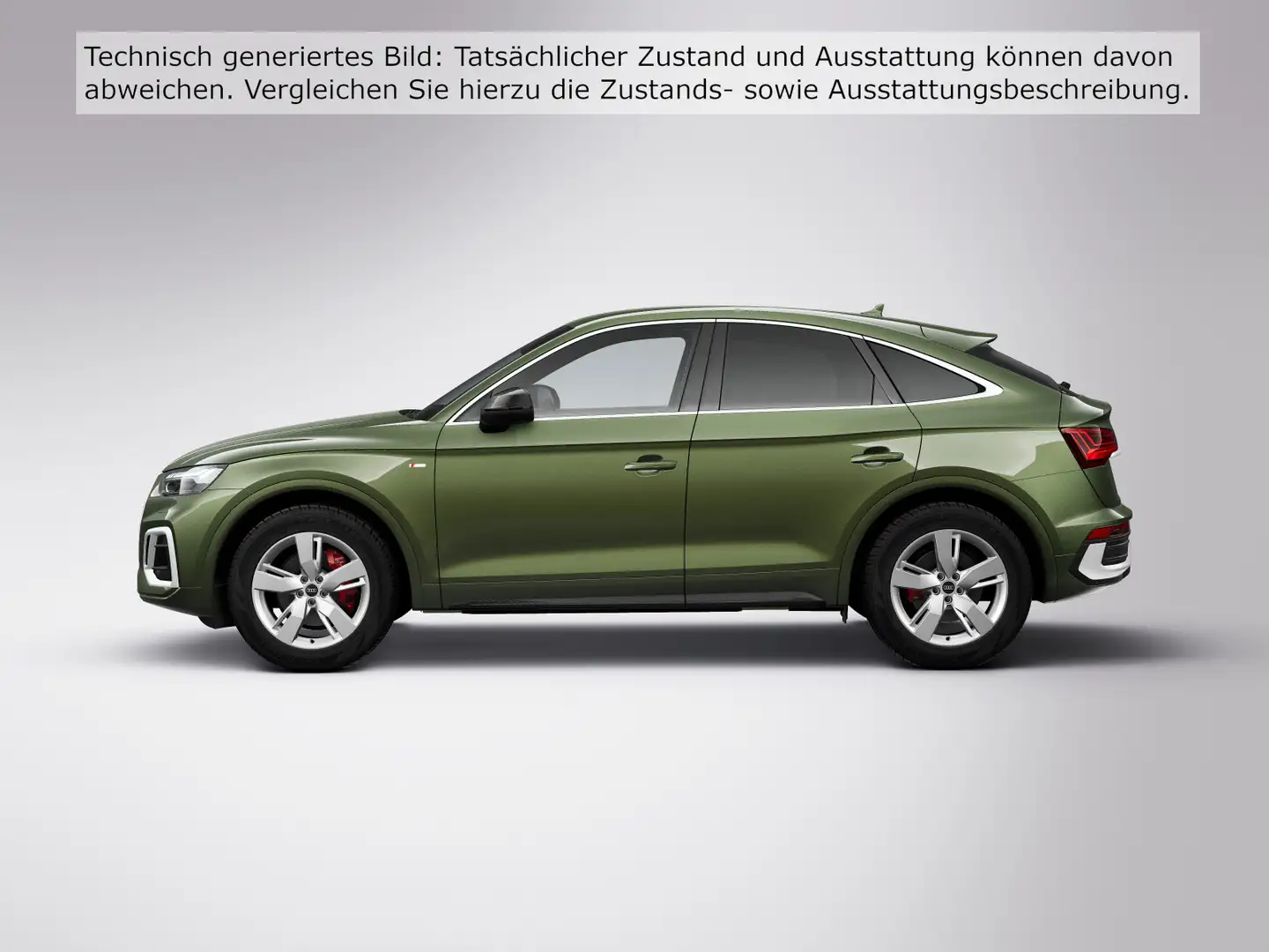 Audi Q5 S line 40 TDI quattro *Matrix*Busin Grün - 2