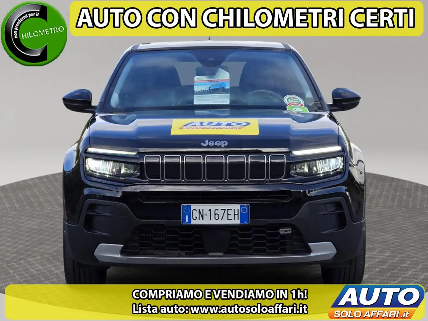 Jeep Avenger 1.2 100CV EU6D LED/CARPLAY/NAVI/TAGLIANDI JEEP Nero - 2