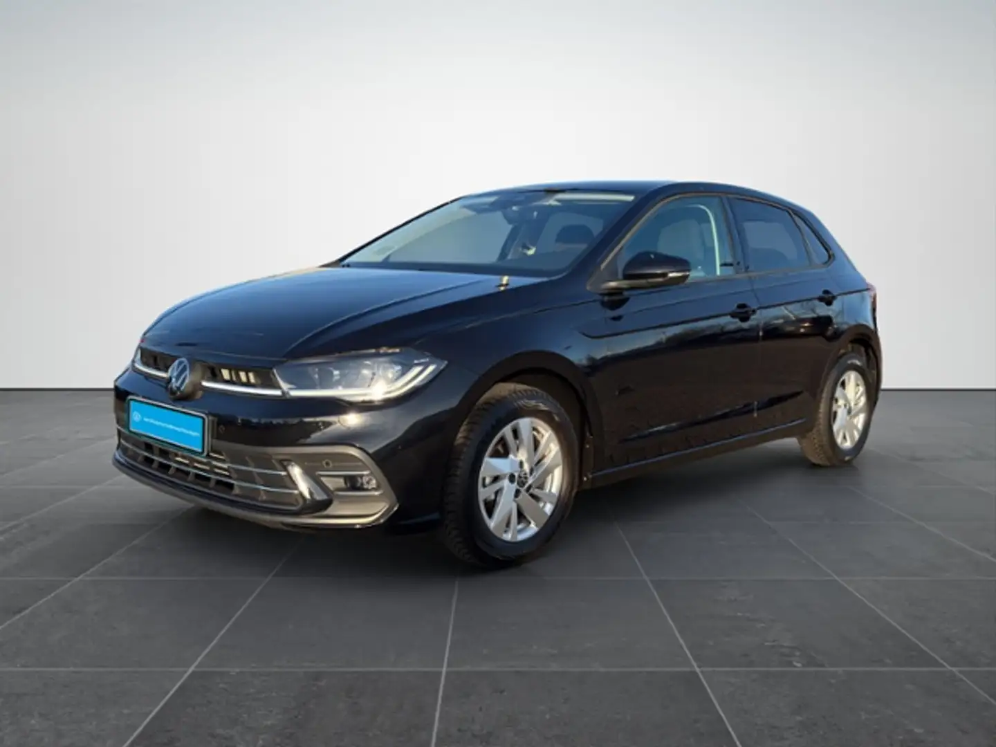 Volkswagen Polo 1.0TSI Style Matrix/Navi/ACC/App Schwarz - 2