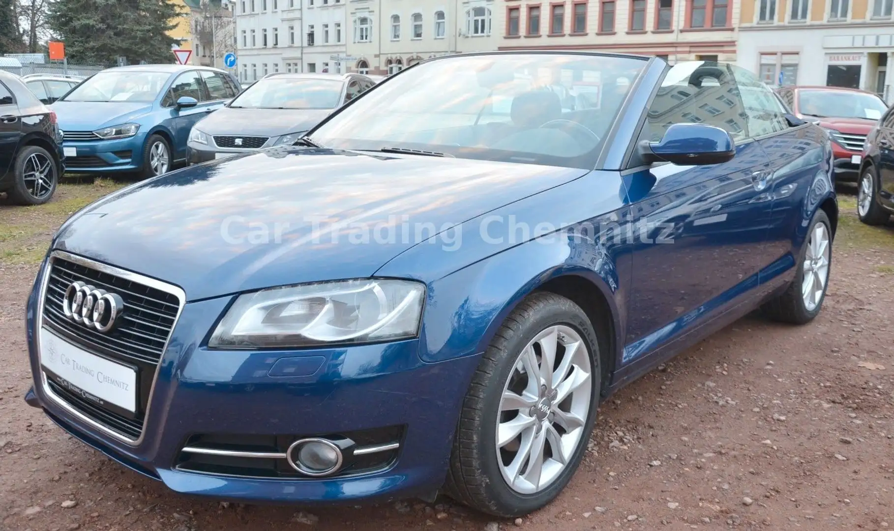 Audi A3 Cabriolet Ambition Klima Sitzheizung Xenon Blau - 2