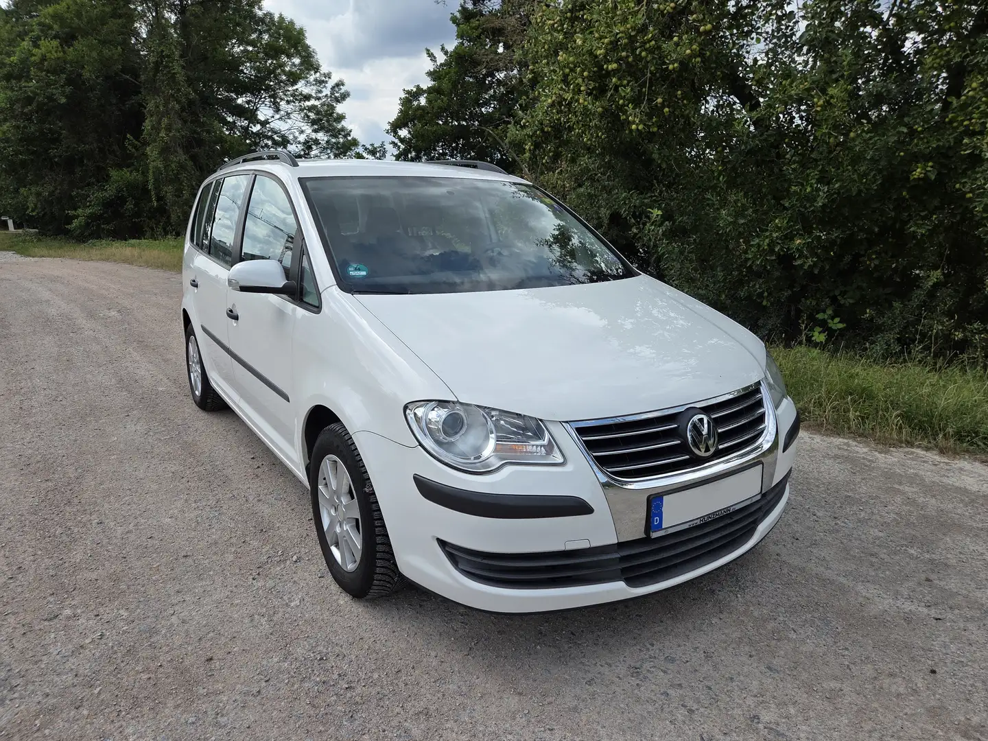 Volkswagen Touran 1.9 TDI Conceptline 1. Hand Weiß - 2