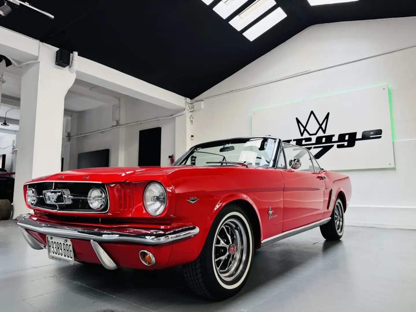 Ford Mustang 289 Cabrio Rojo - 1