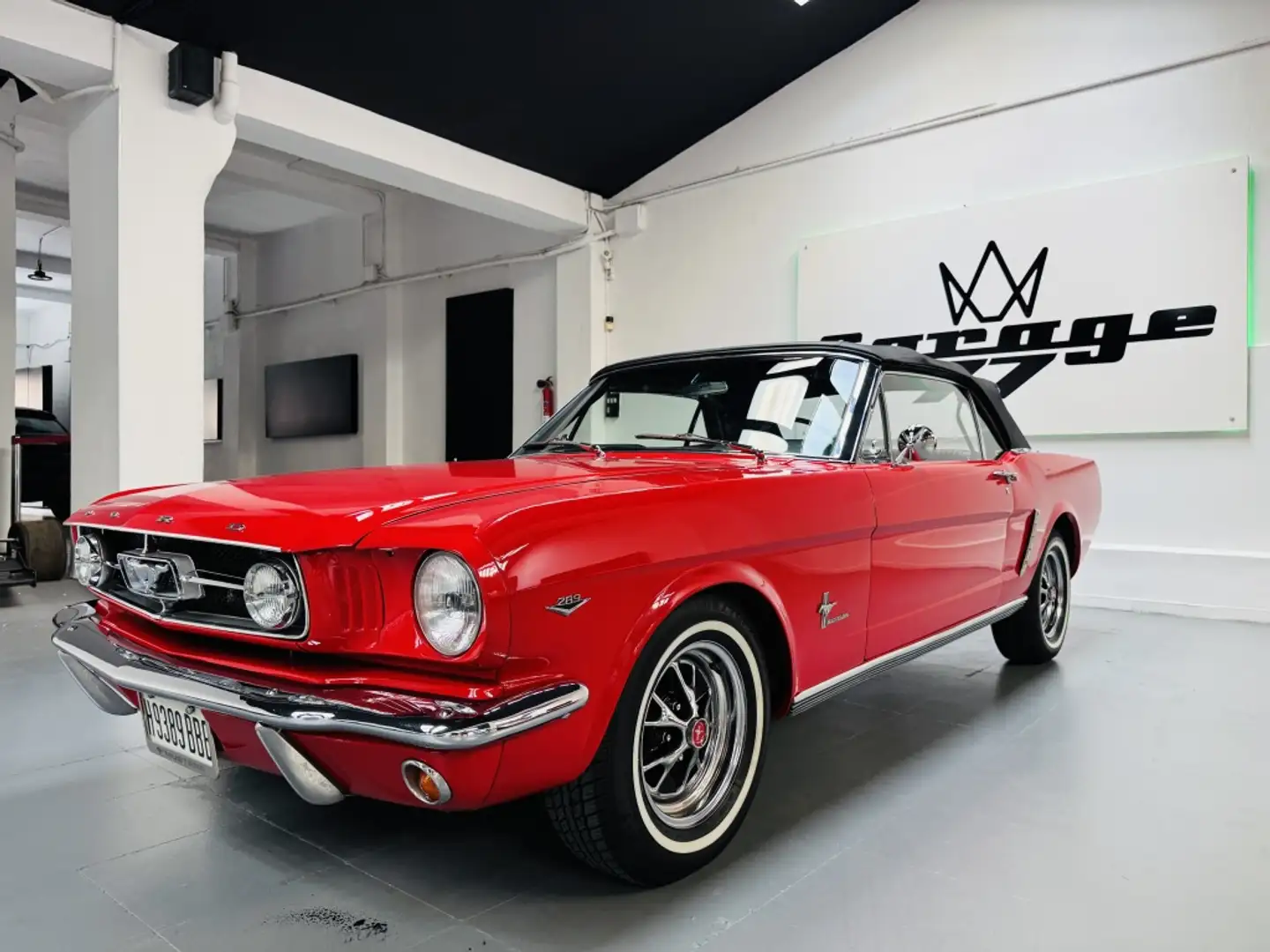 Ford Mustang 289 Cabrio Rojo - 2