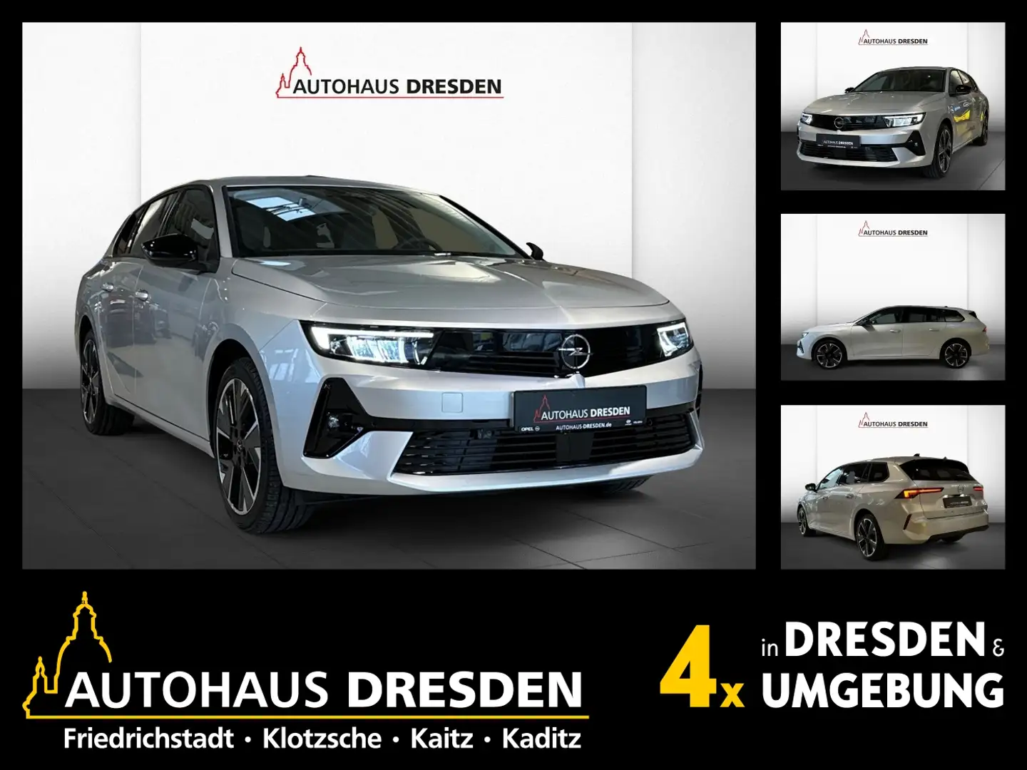 Opel Astra Astra L ST Electric *ACC*LED*NAVI*SHZ*KAM* Argent - 1