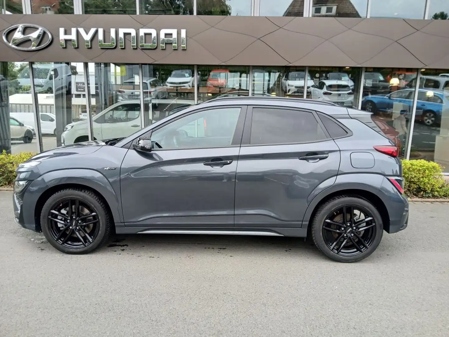 Hyundai KONA 1.6 T-GDI DCT N Line Grijs - 2